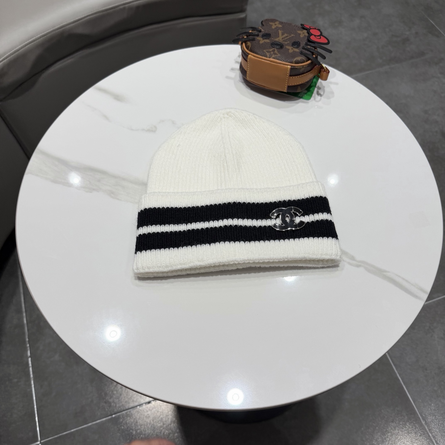 Chanel香奈儿针织毛线帽