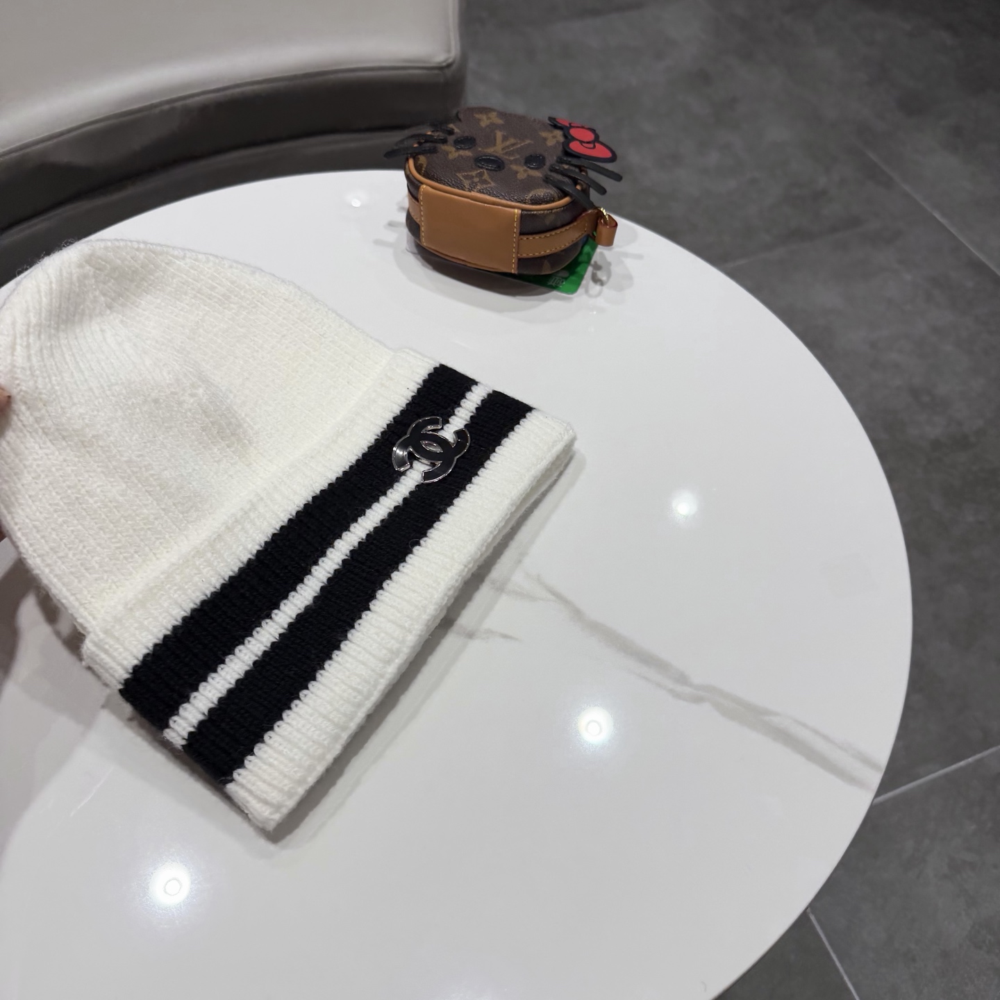 Chanel香奈儿针织毛线帽