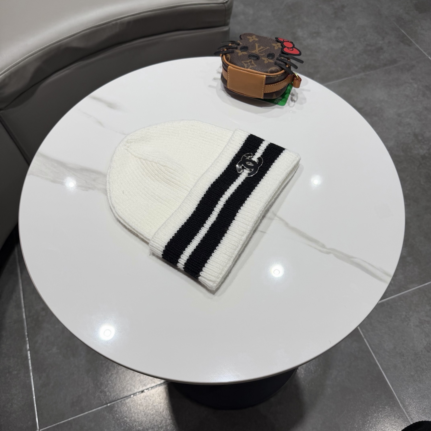 Chanel香奈儿针织毛线帽