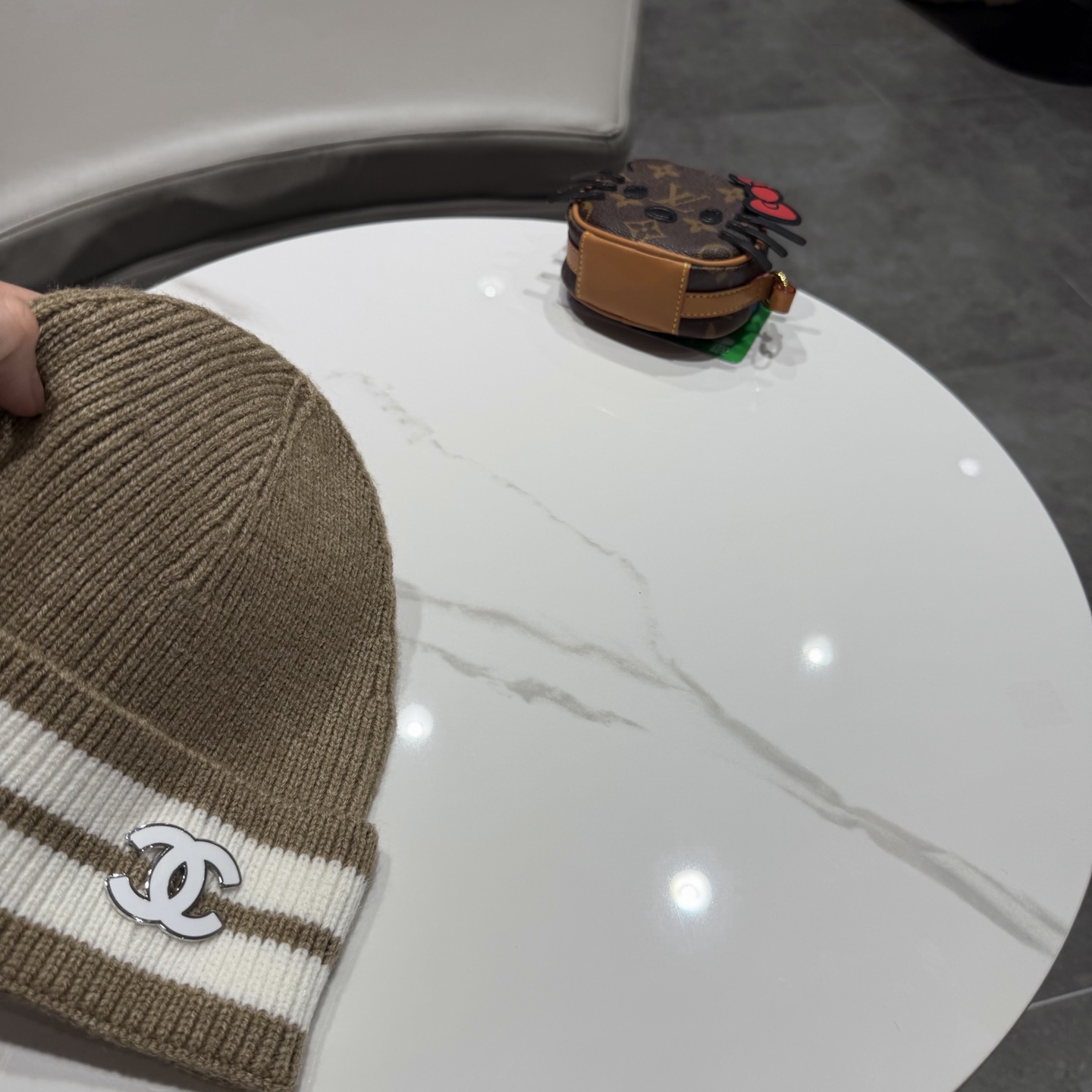 Chanel香奈儿针织毛线帽