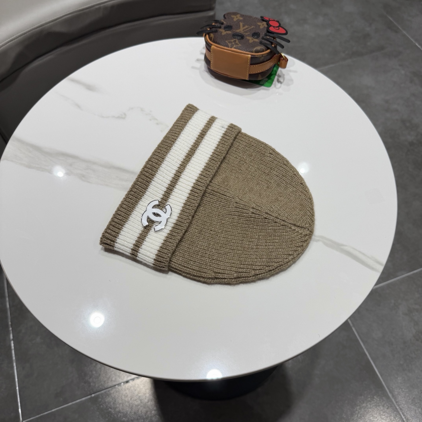 Chanel香奈儿针织毛线帽