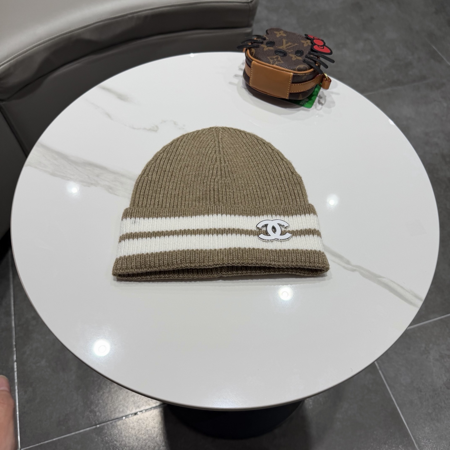 Chanel香奈儿针织毛线帽