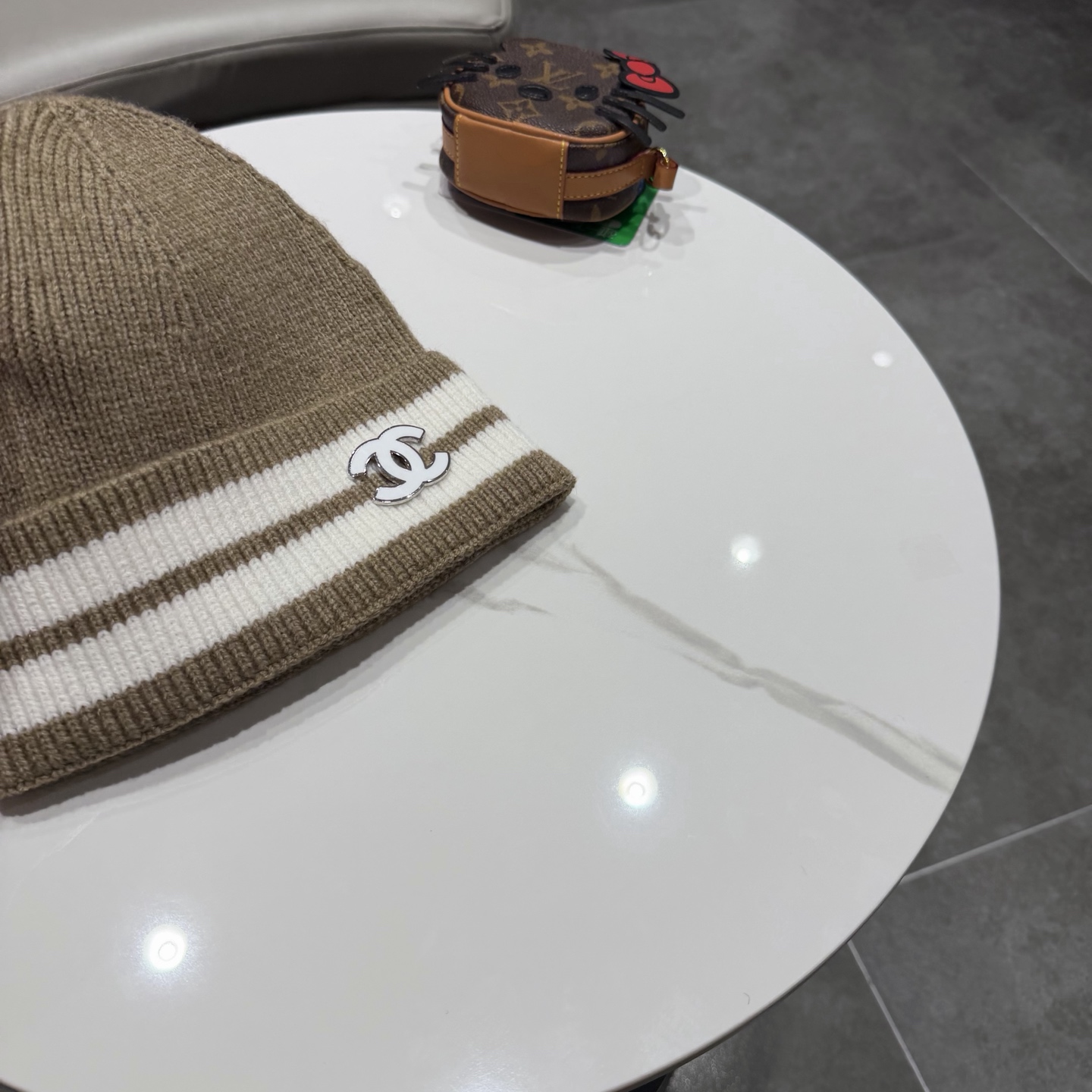 Chanel香奈儿针织毛线帽