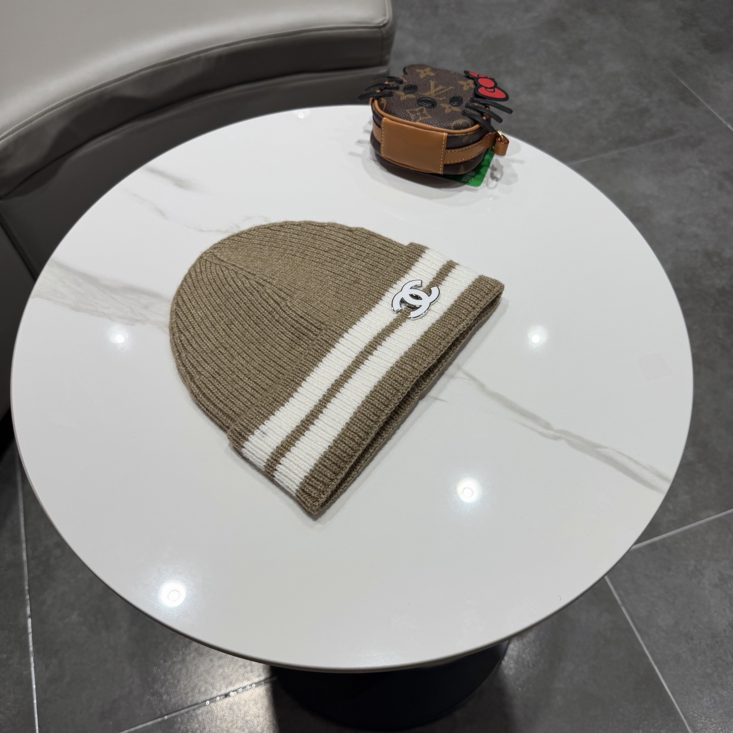 Chanel香奈儿针织毛线帽