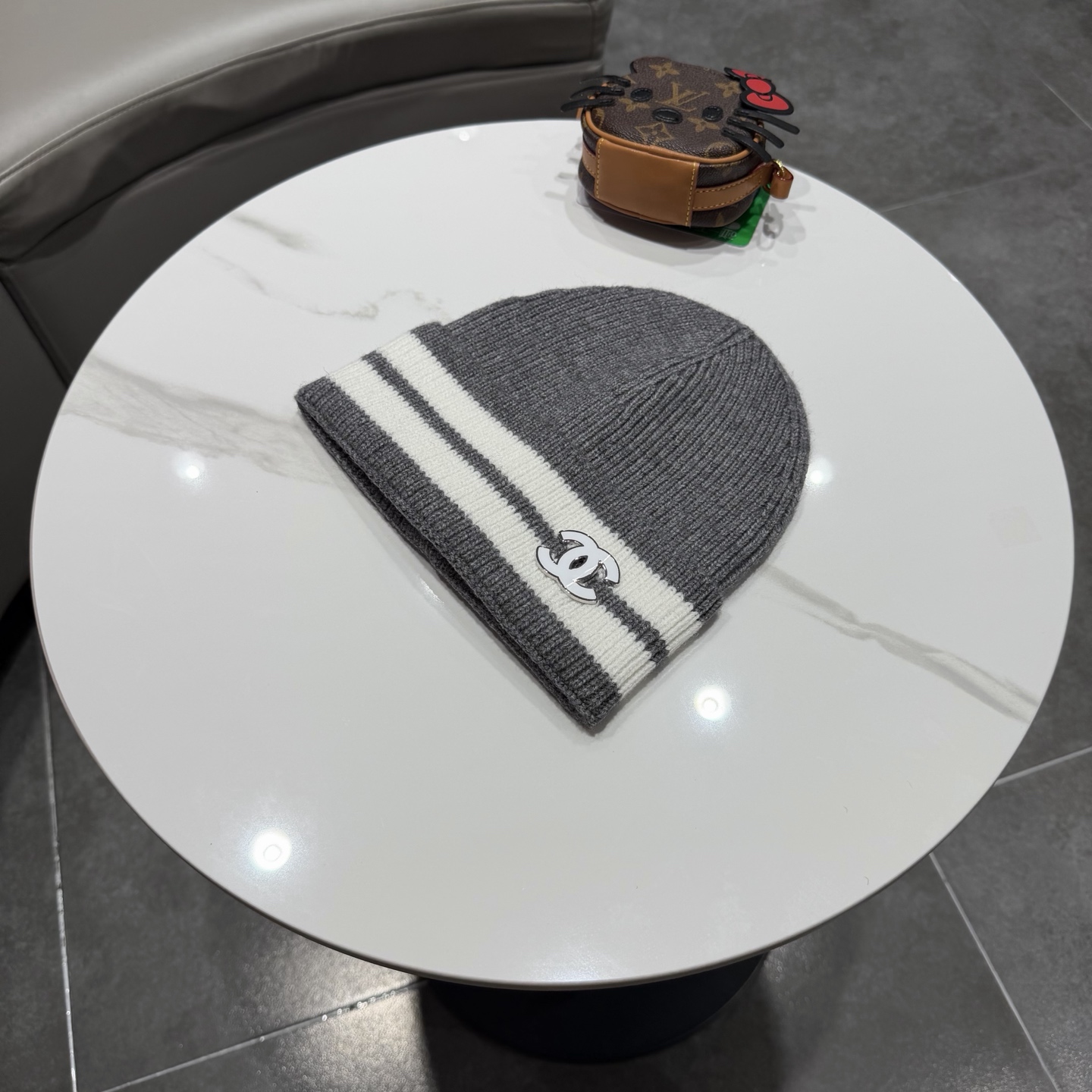 Chanel香奈儿针织毛线帽