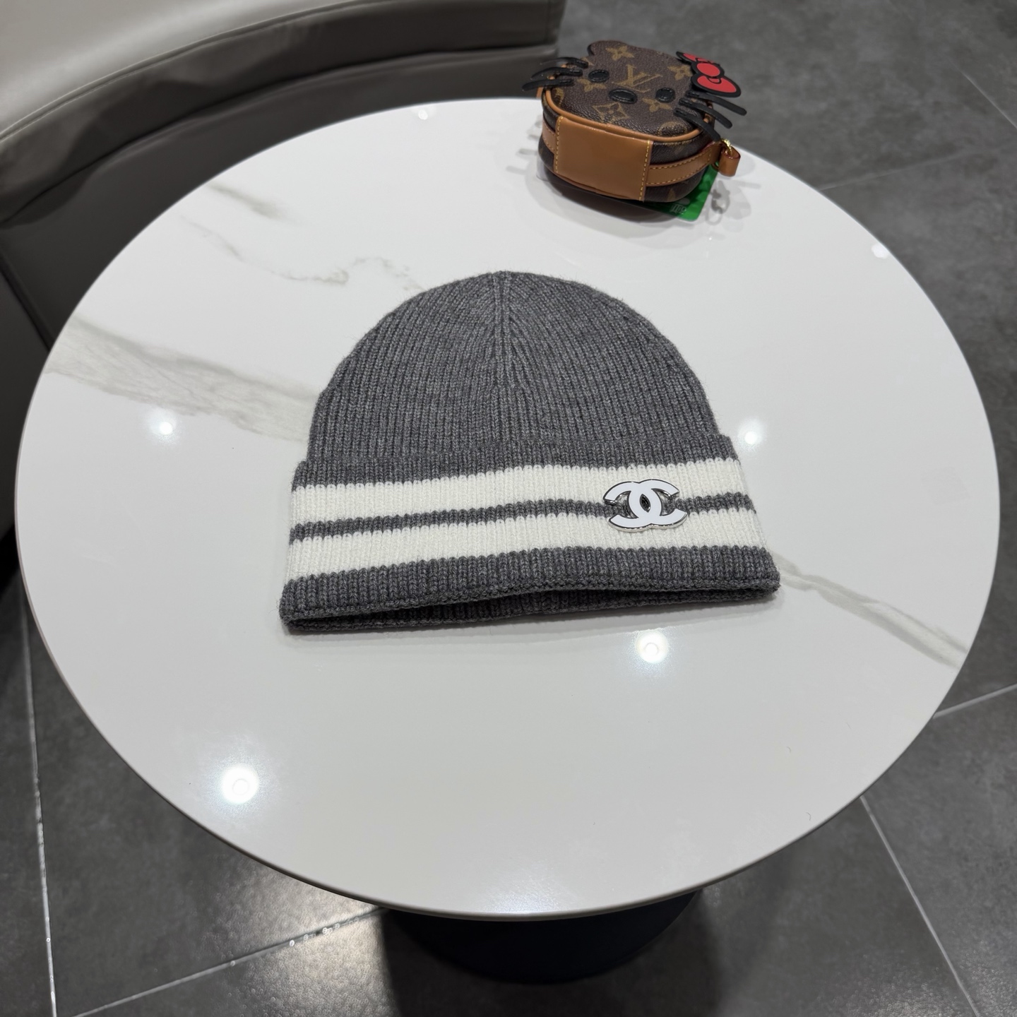 Chanel香奈儿针织毛线帽