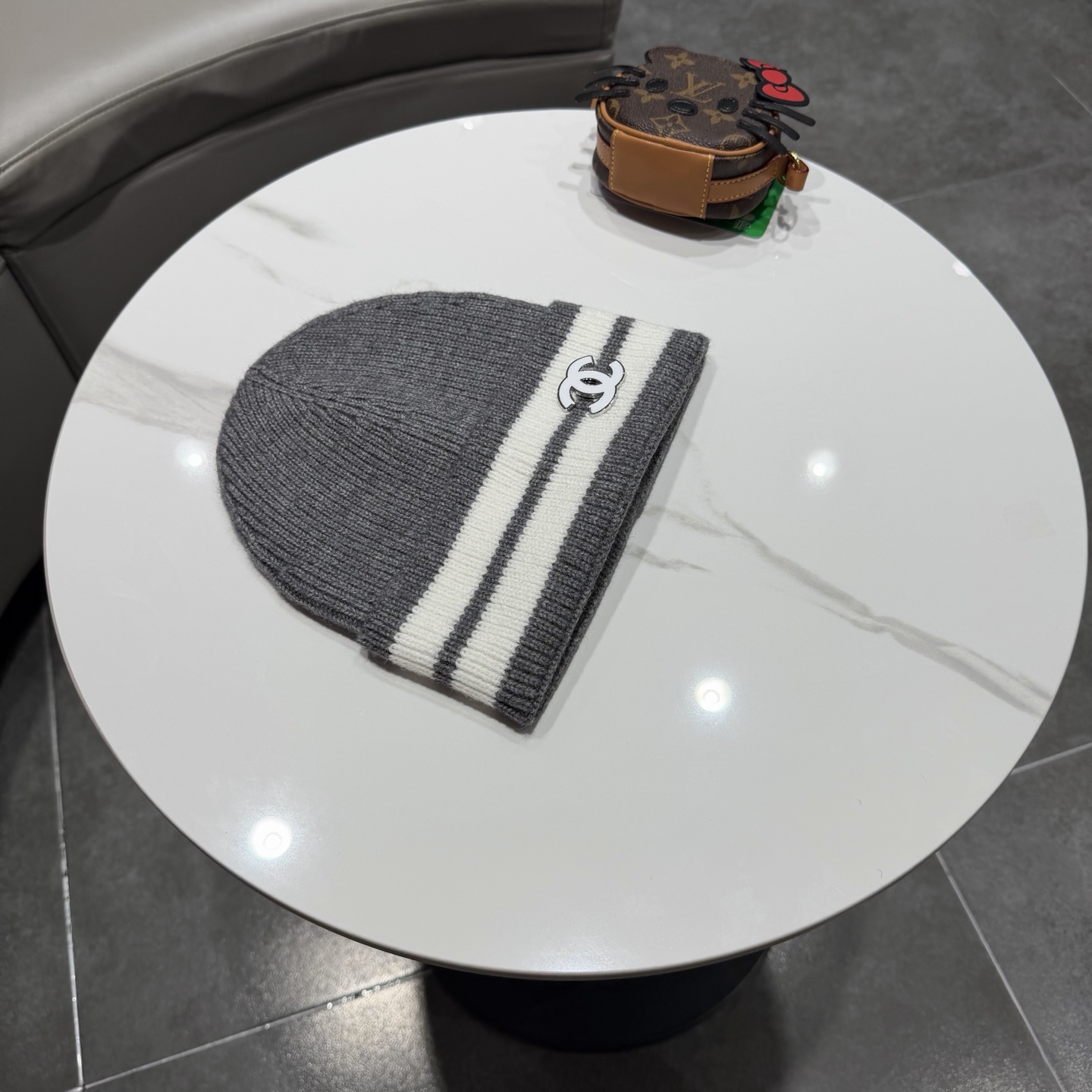 Chanel香奈儿针织毛线帽