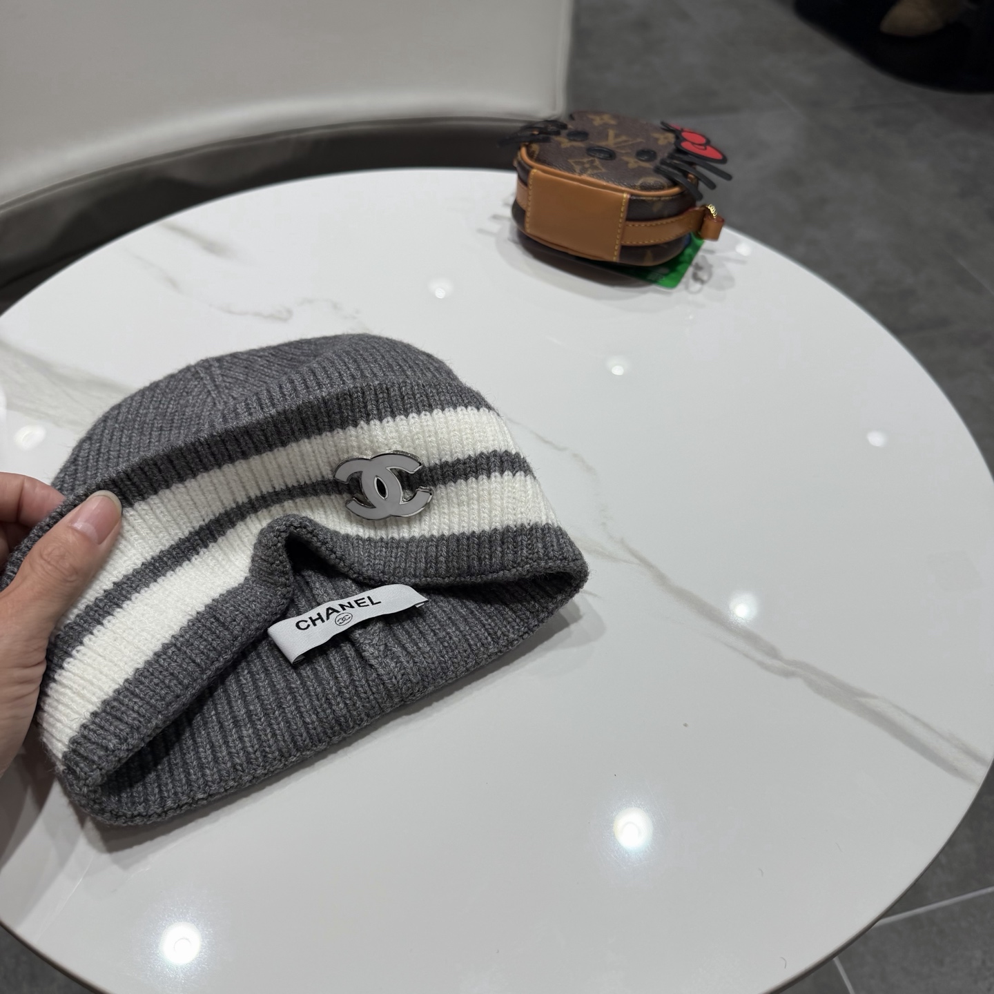Chanel香奈儿针织毛线帽
