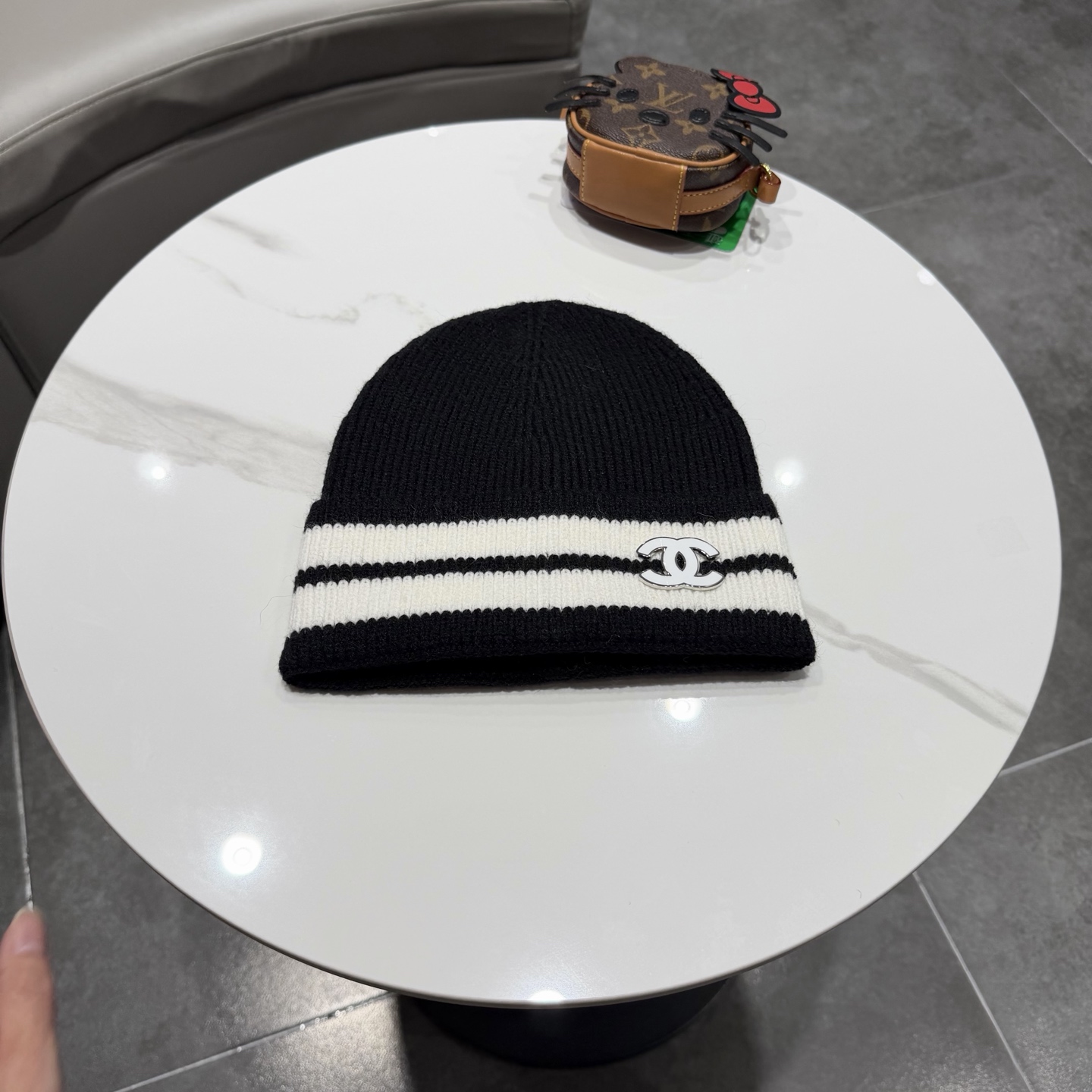 Chanel香奈儿针织毛线帽