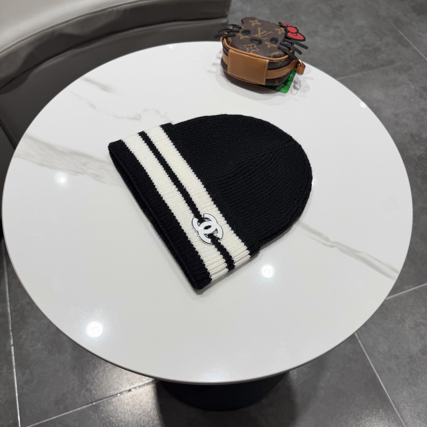 Chanel香奈儿针织毛线帽