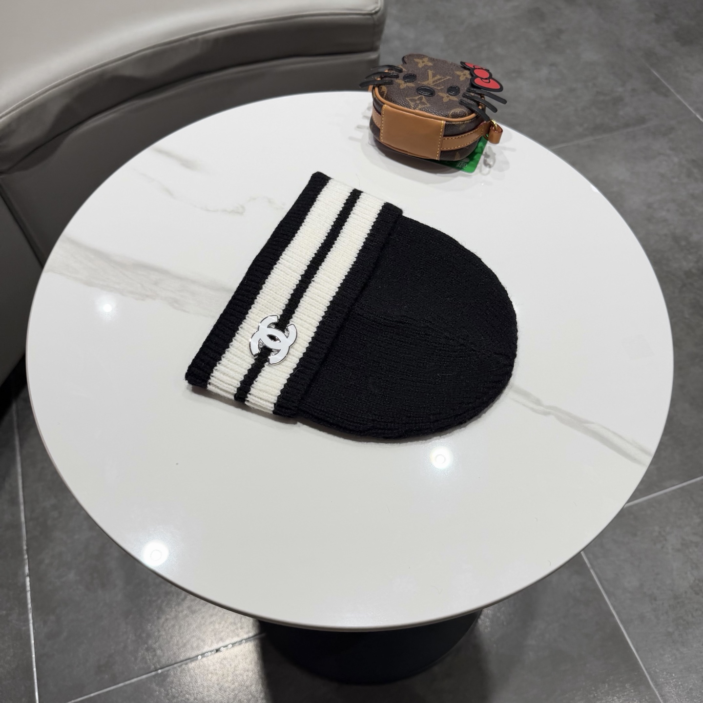 Chanel香奈儿针织毛线帽