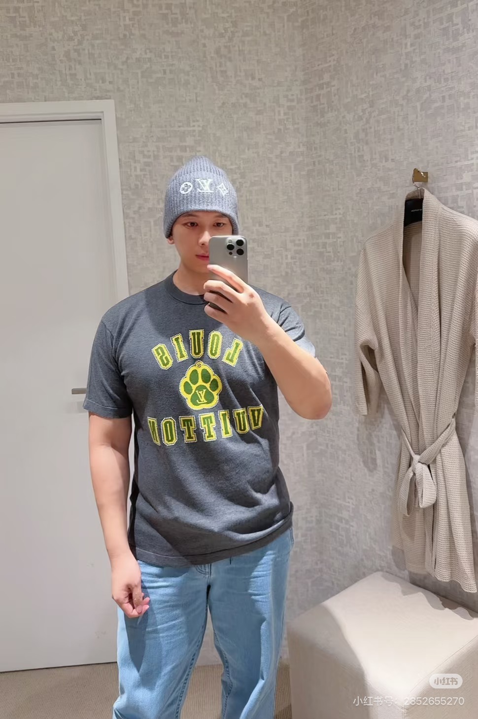 ⚫️Lv官网针织帽非常百搭 男女通用 亲们可以看细节，车工整齐 透气舒适，采用进口毛线料！潮人必备！