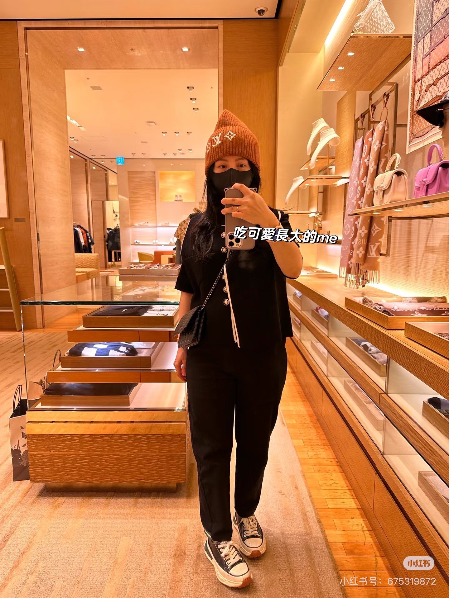 ⚫️Lv官网针织帽非常百搭 男女通用 亲们可以看细节，车工整齐 透气舒适，采用进口毛线料！潮人必备！