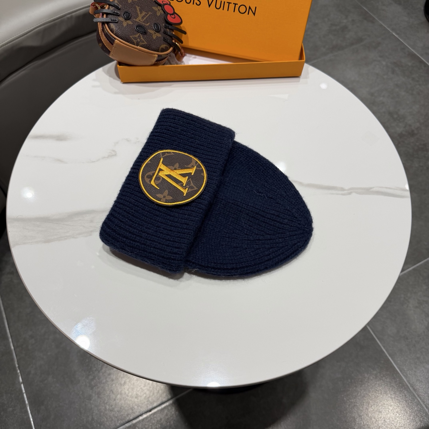 Lv路易斯新款针织毛线帽