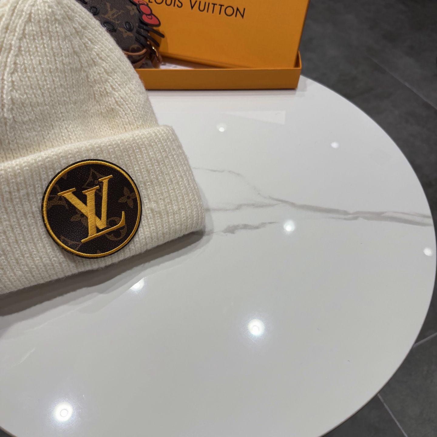 Lv路易斯新款针织毛线帽