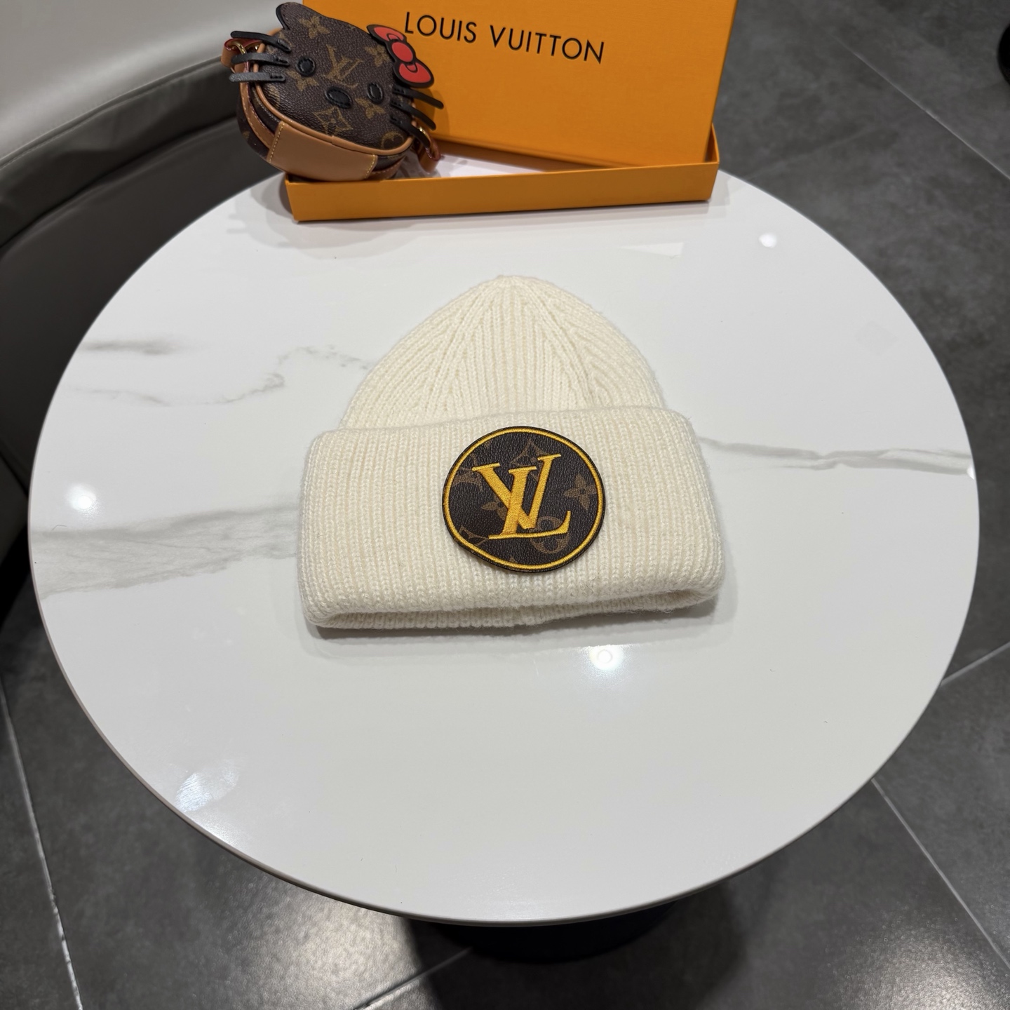 Lv路易斯新款针织毛线帽