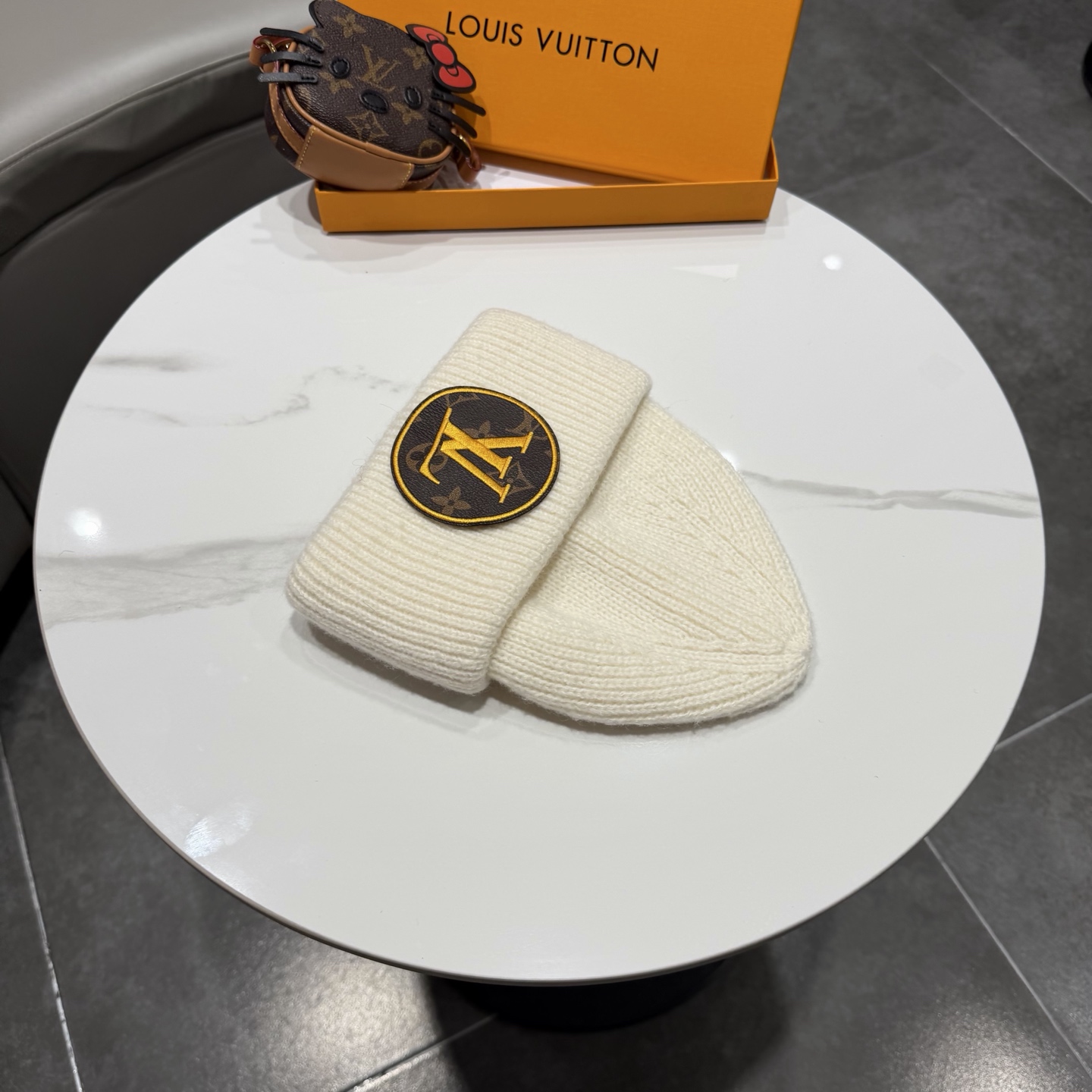 Lv路易斯新款针织毛线帽