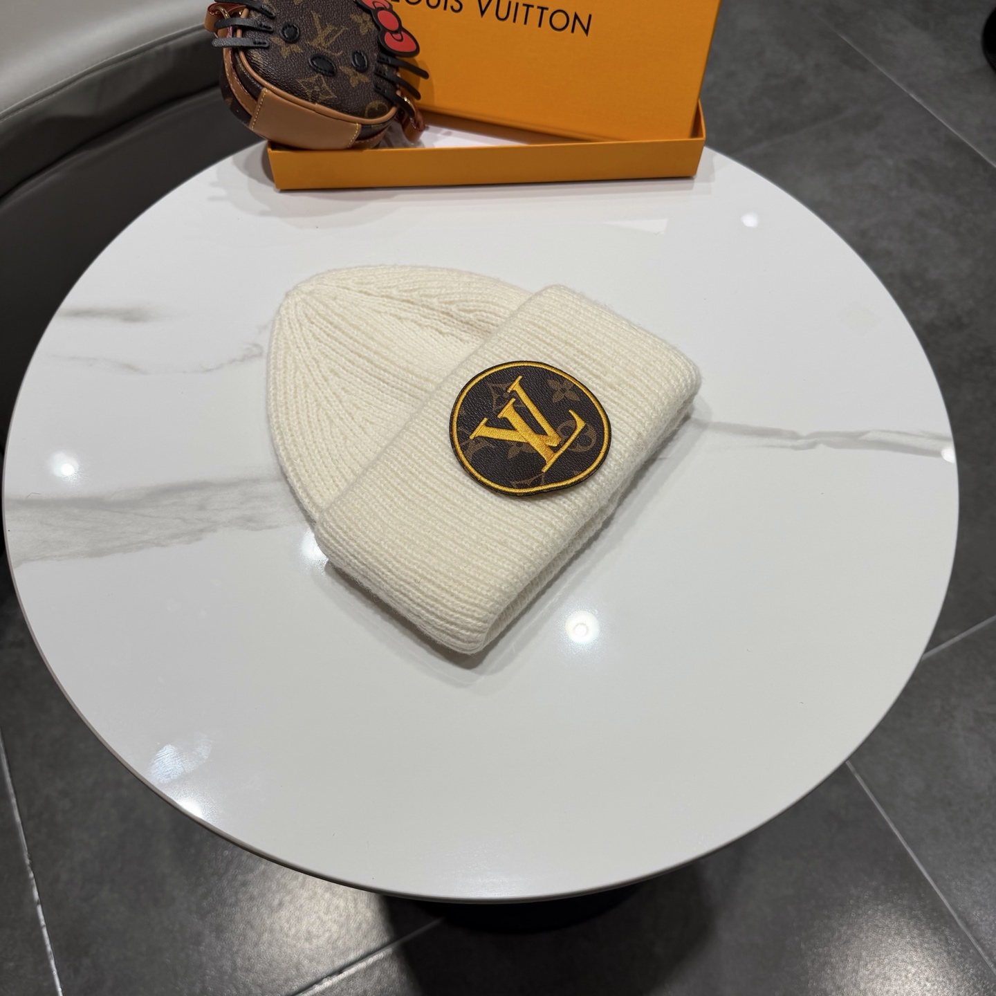 Lv路易斯新款针织毛线帽