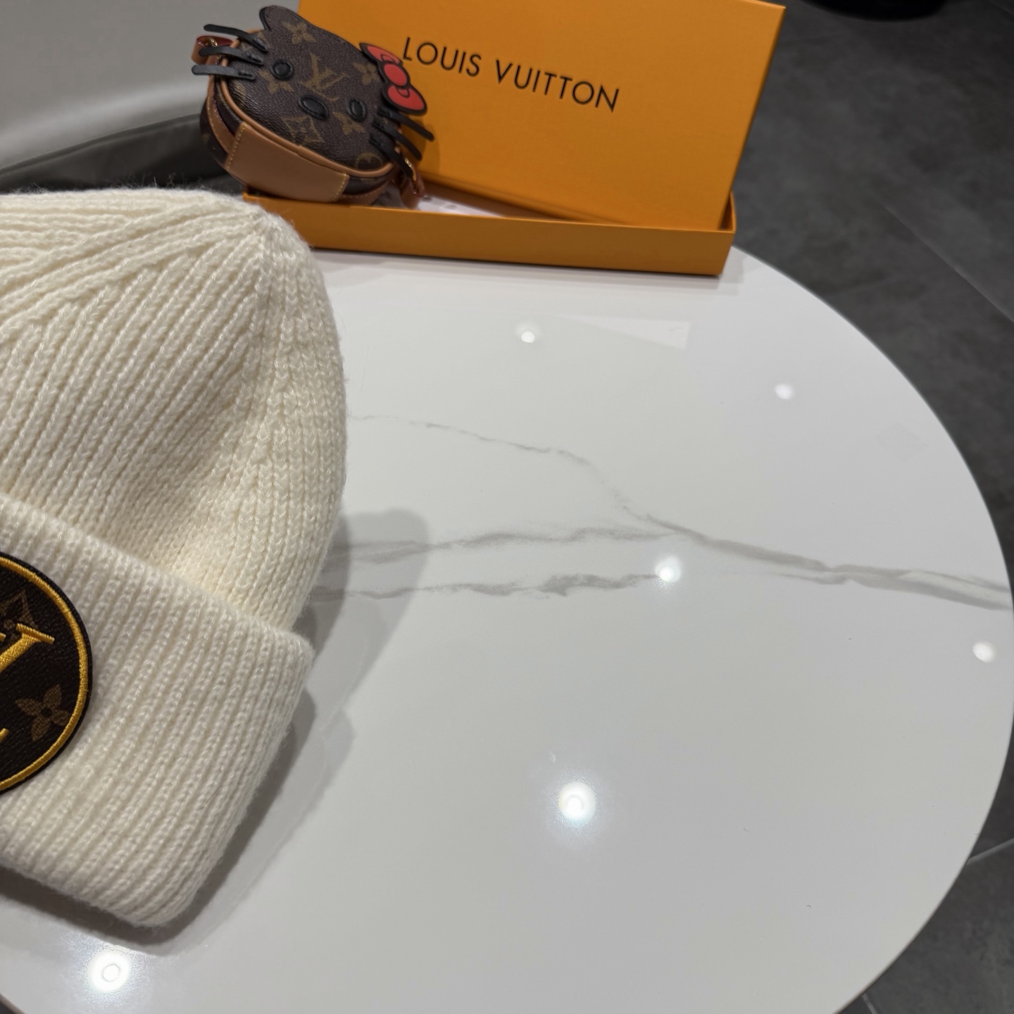 Lv路易斯新款针织毛线帽