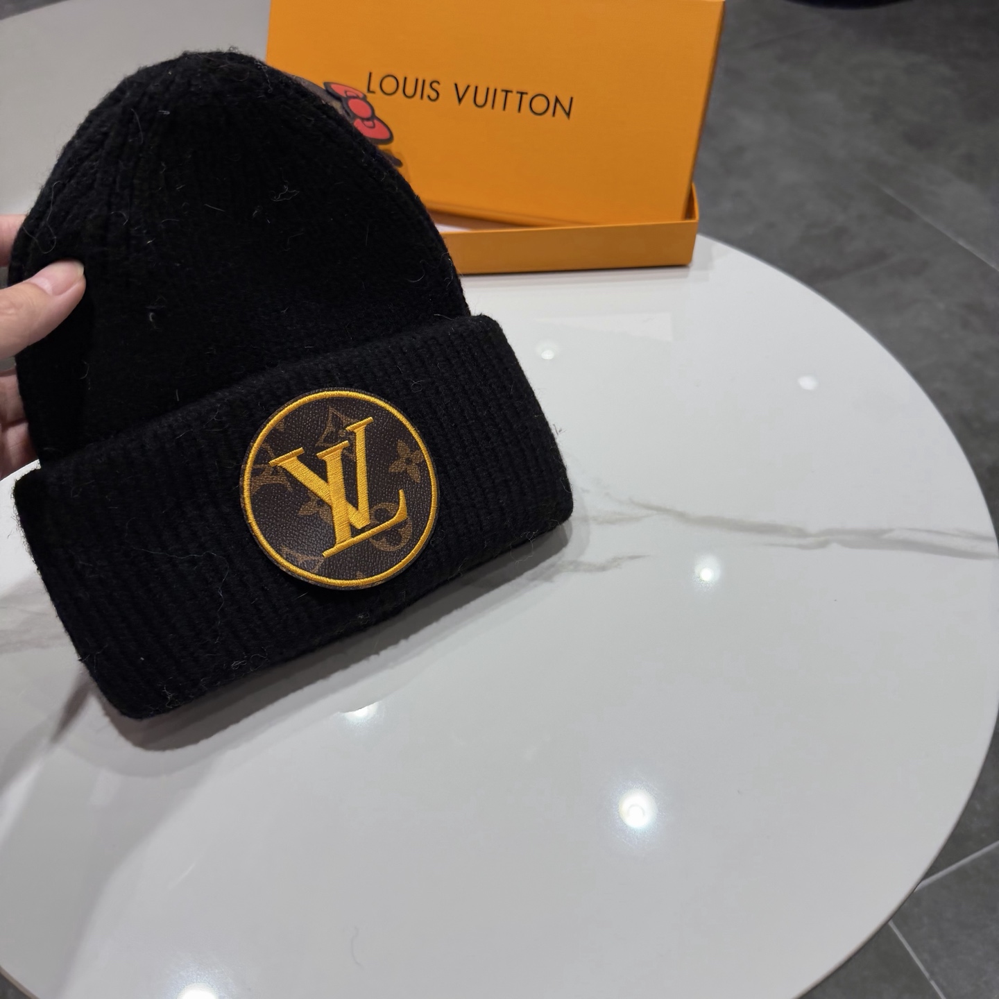 Lv路易斯新款针织毛线帽