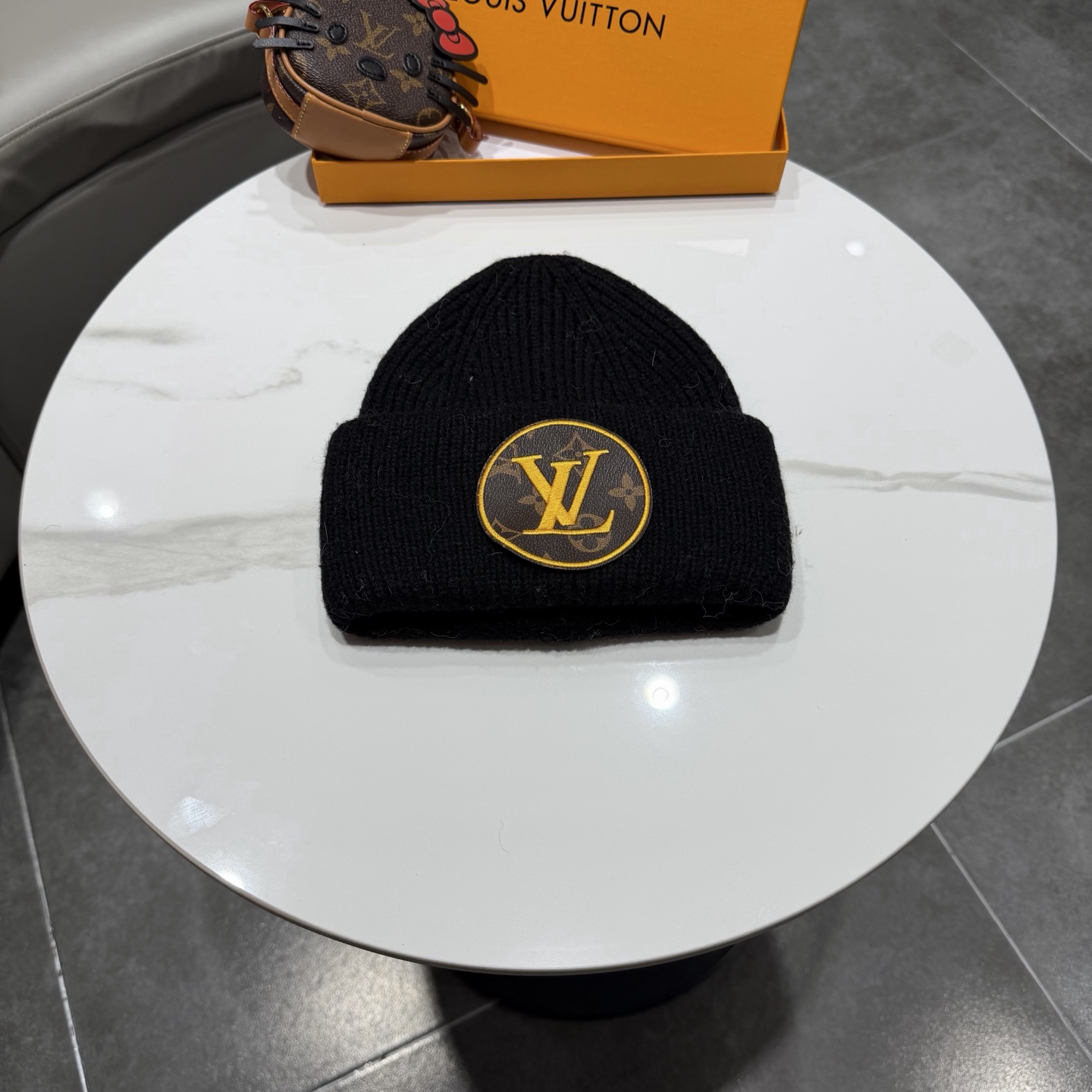 Lv路易斯新款针织毛线帽