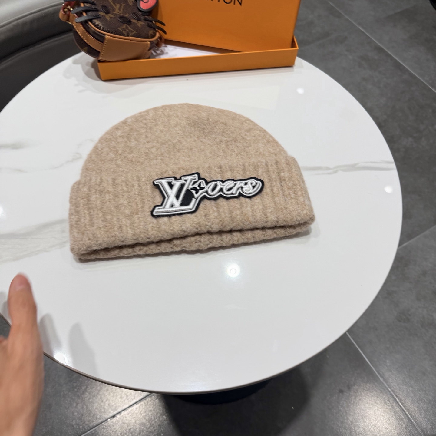 Lv路易斯新款毛线帽, 头围57cm