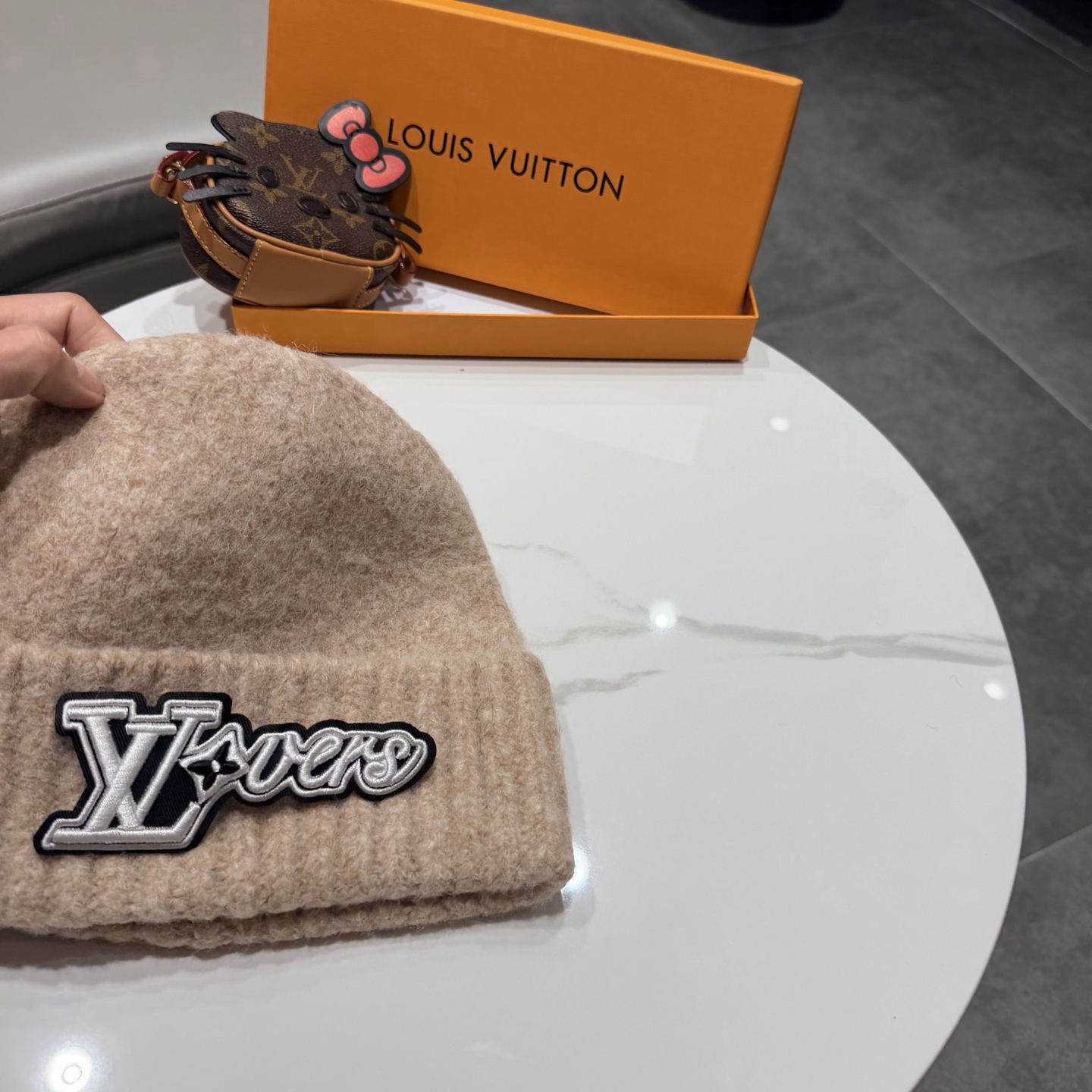 Lv路易斯新款毛线帽, 头围57cm