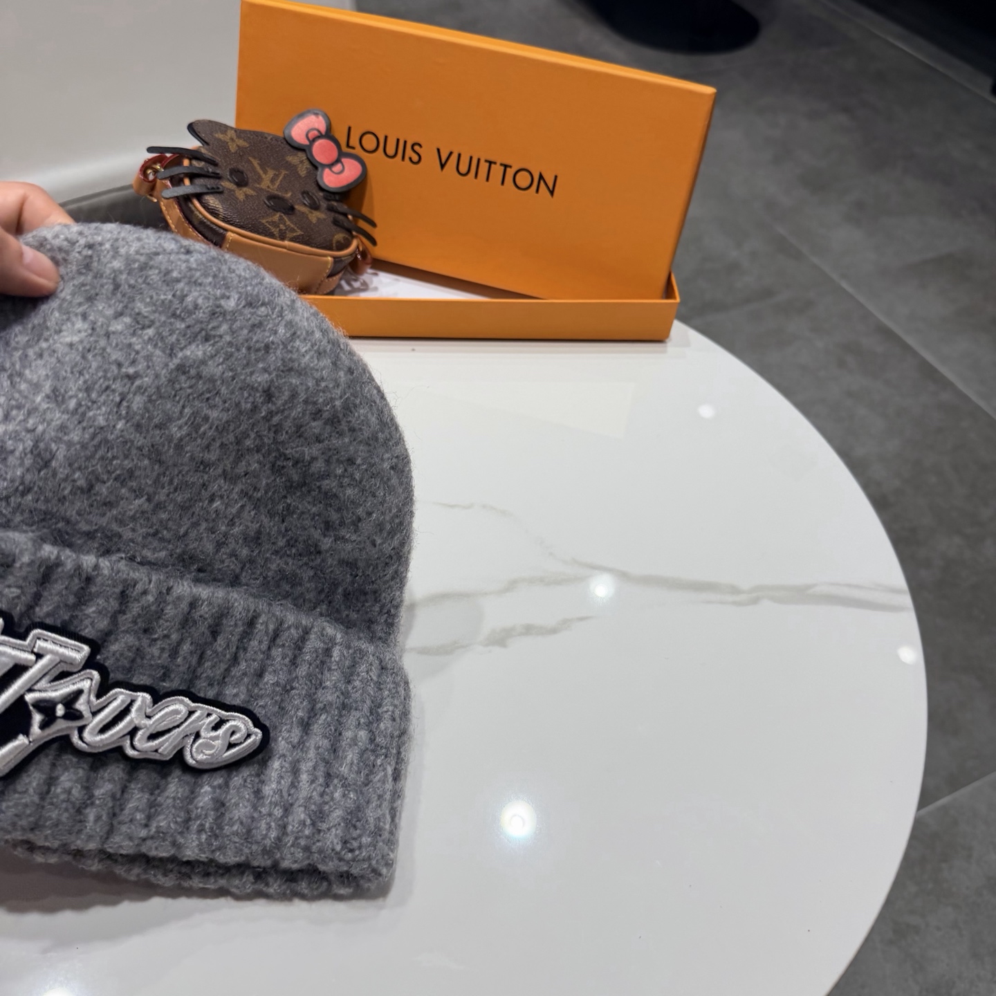 Lv路易斯新款毛线帽, 头围57cm