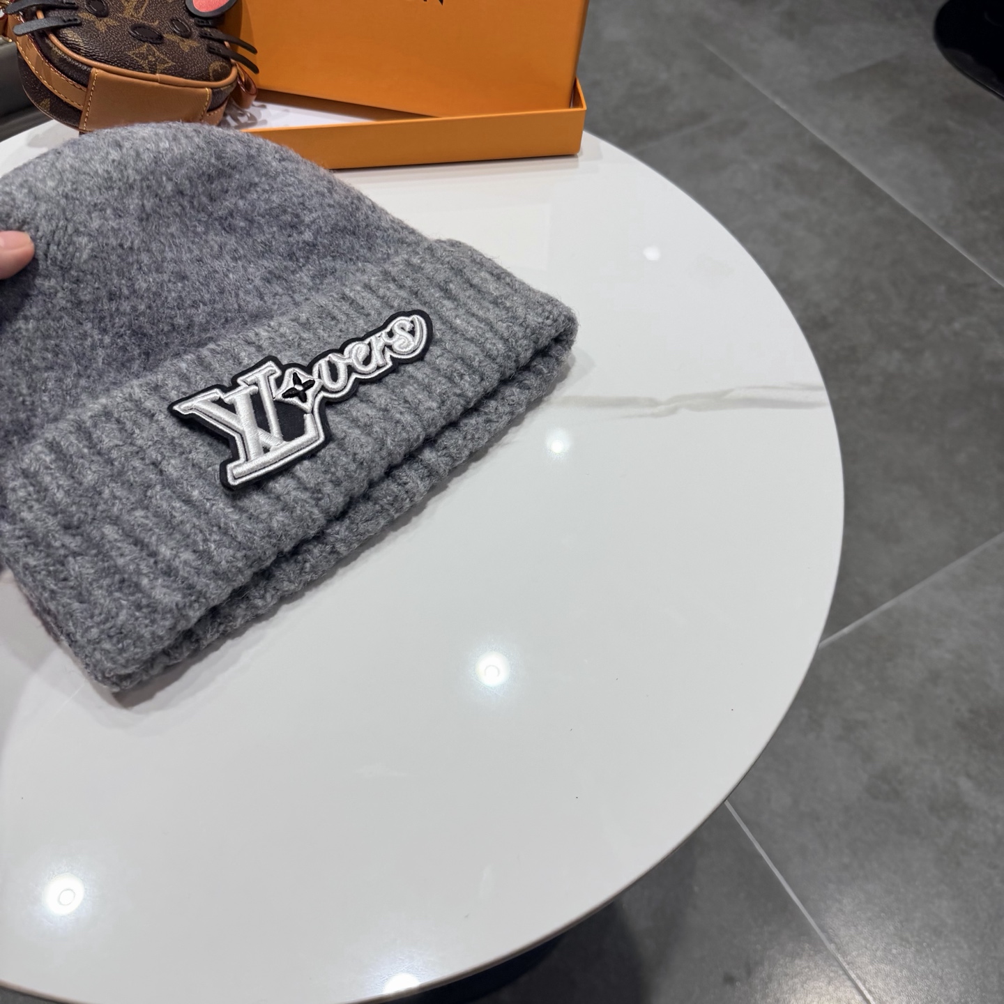 Lv路易斯新款毛线帽, 头围57cm