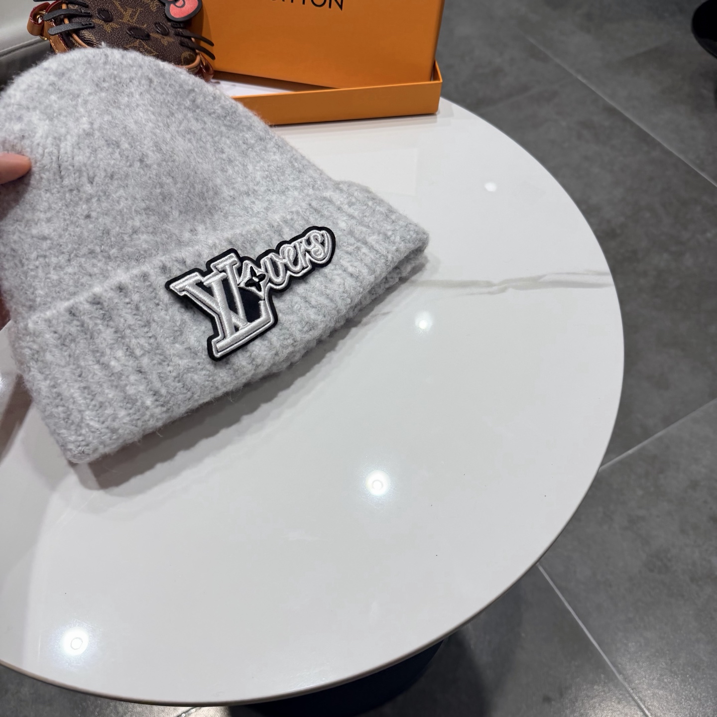 Lv路易斯新款毛线帽, 头围57cm