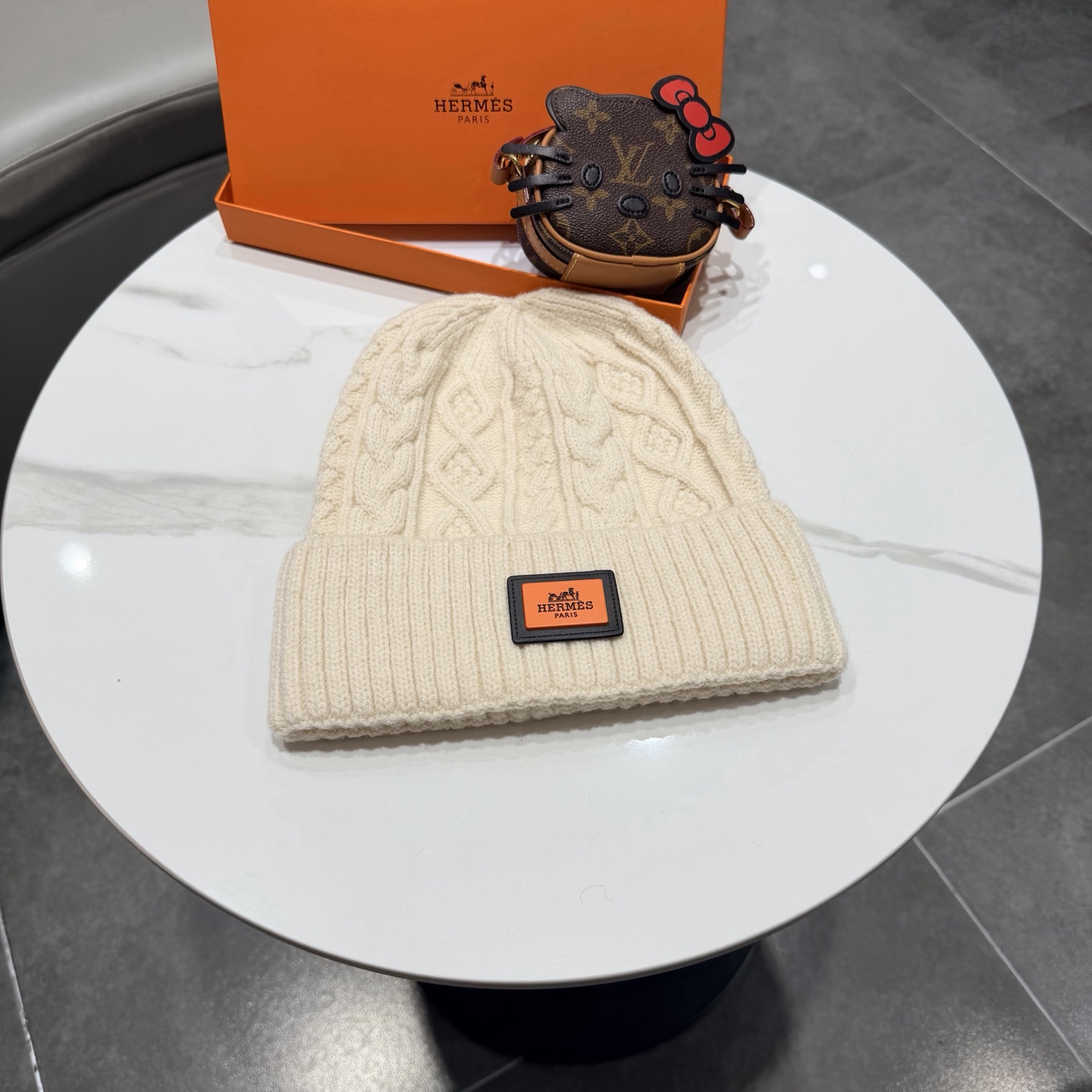 P85Hermes爱马仕新款针织毛线帽
