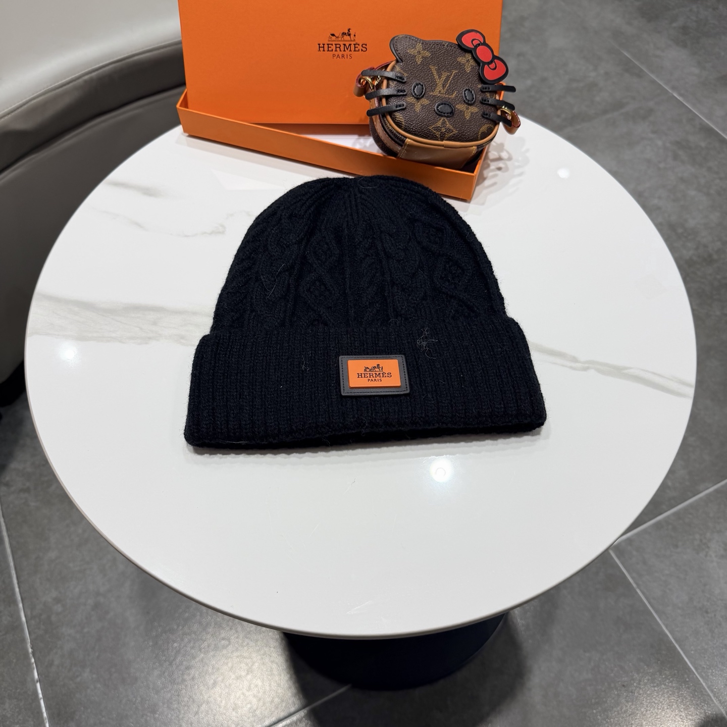 P85Hermes爱马仕新款针织毛线帽