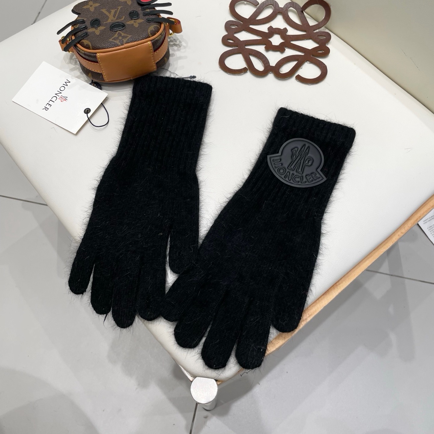 P105【蒙口】2025秋冬专柜款针织手套保暖又时尚！时尚流行🌸质感一流