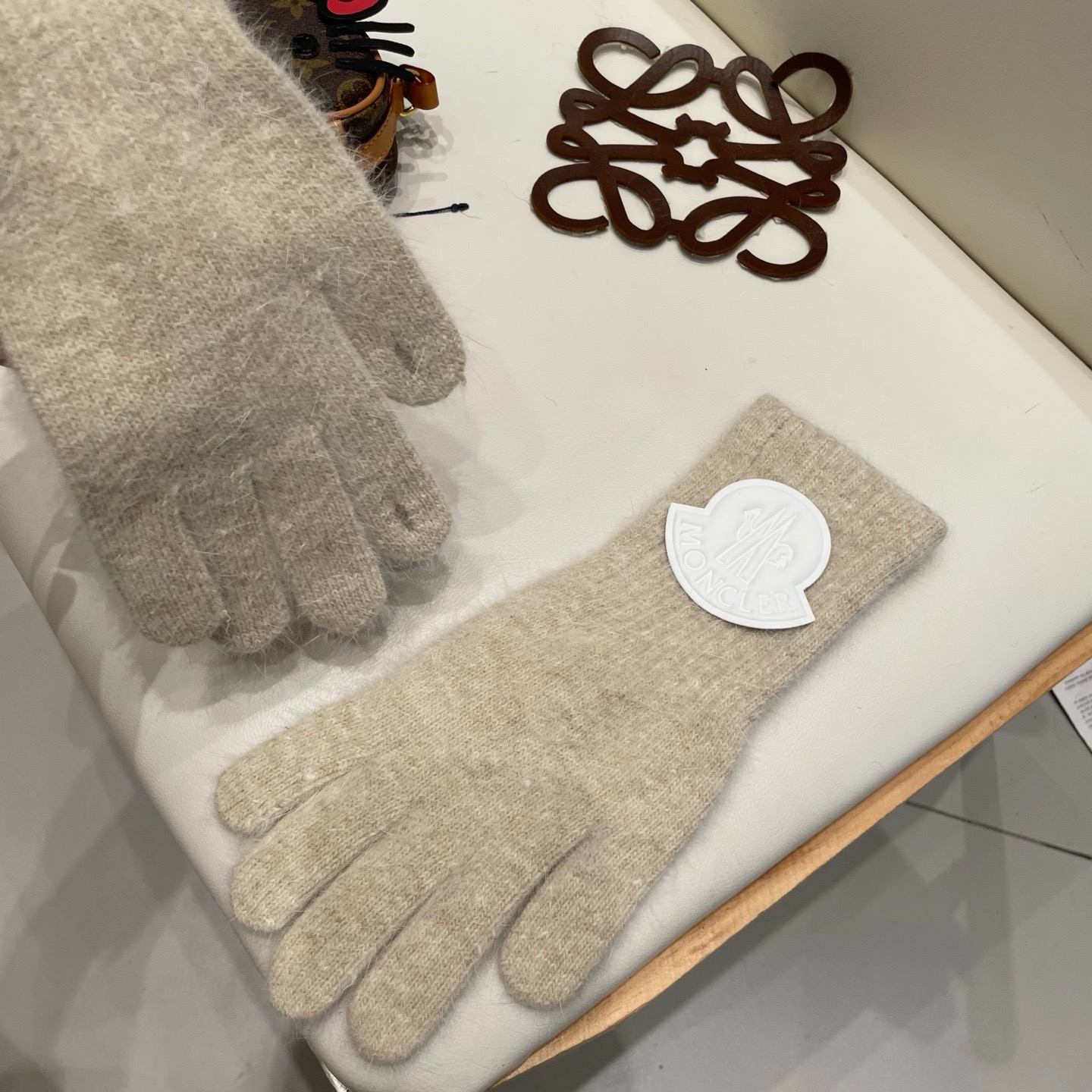 P105【蒙口】2025秋冬专柜款针织手套保暖又时尚！时尚流行🌸质感一流