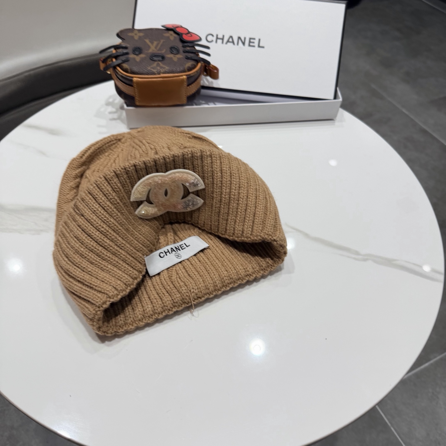 Chanel香奈儿针织毛线帽
