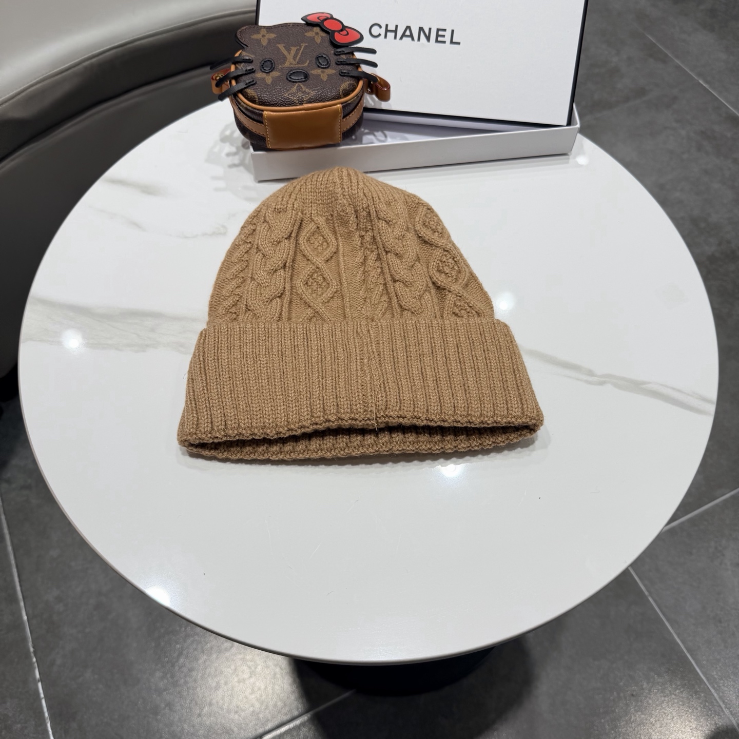 Chanel香奈儿针织毛线帽