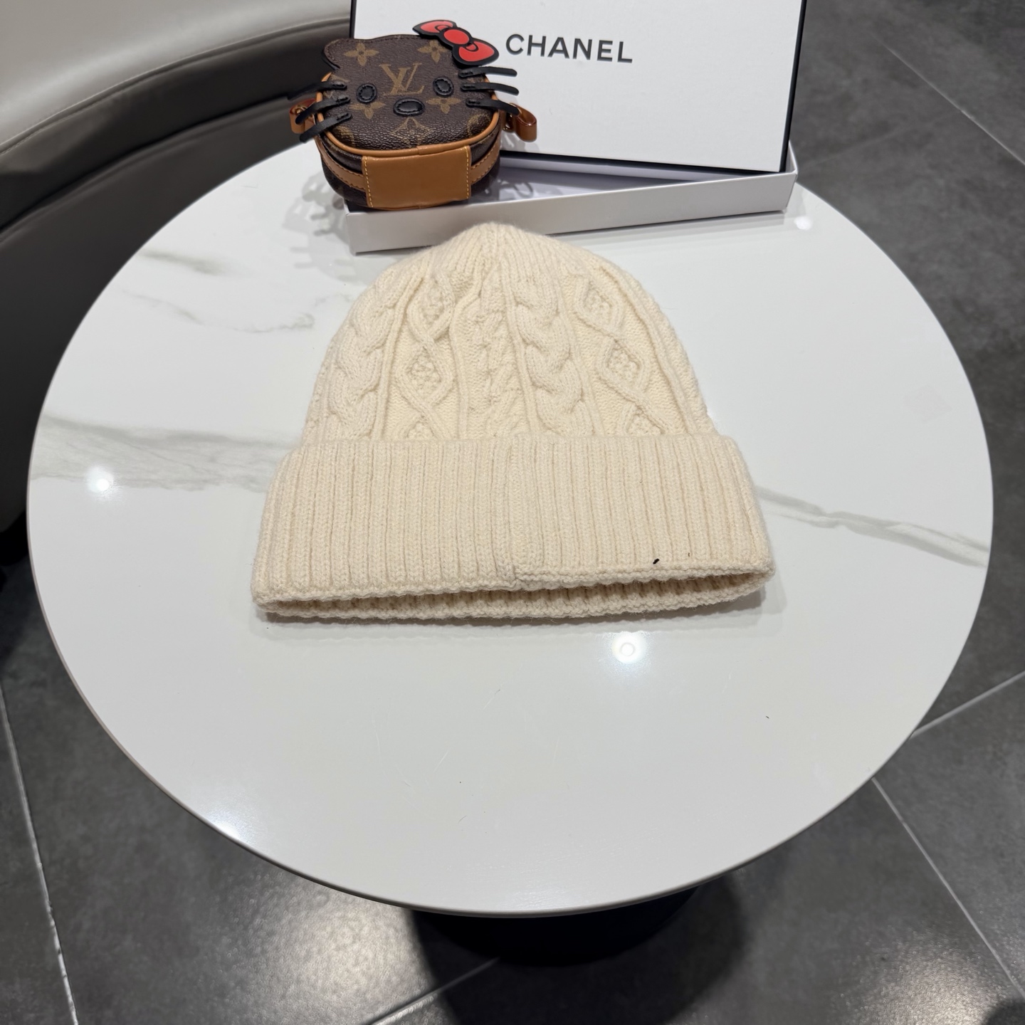 Chanel香奈儿针织毛线帽