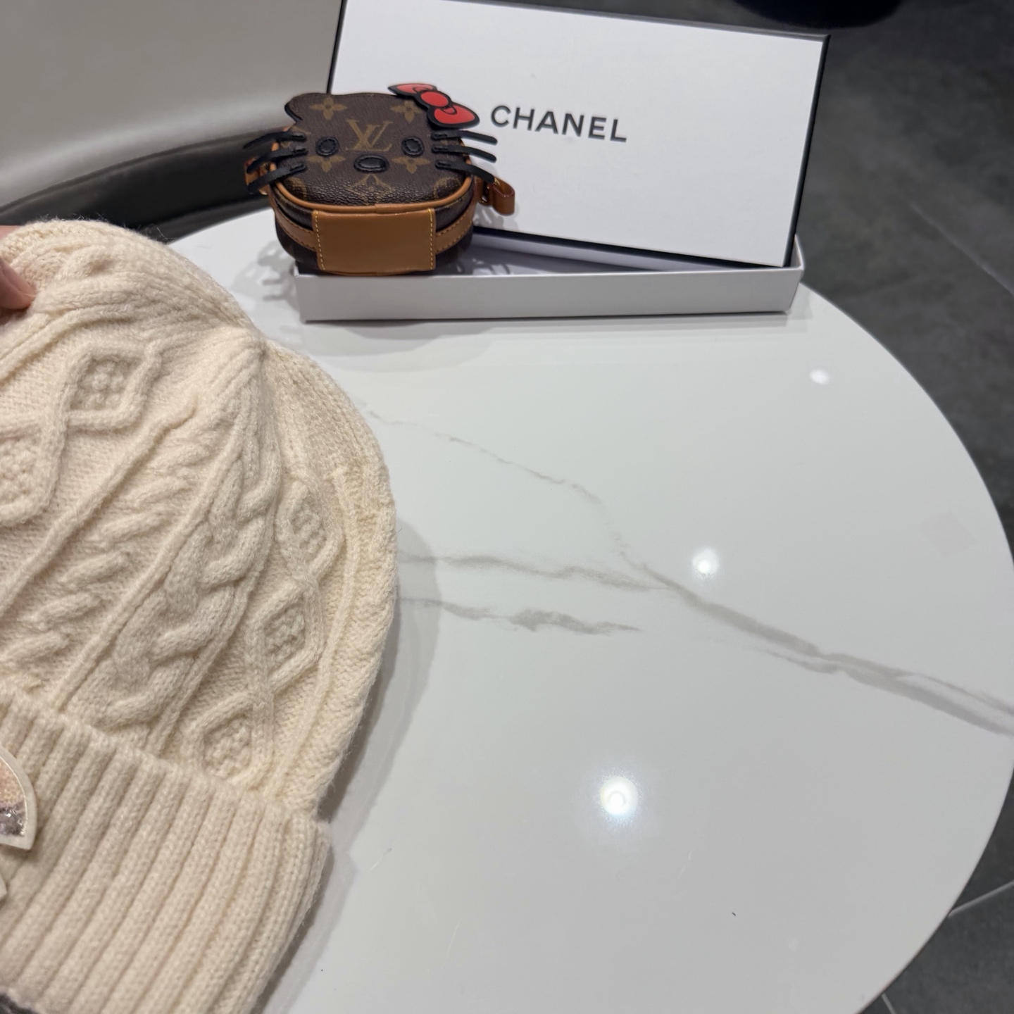 Chanel香奈儿针织毛线帽