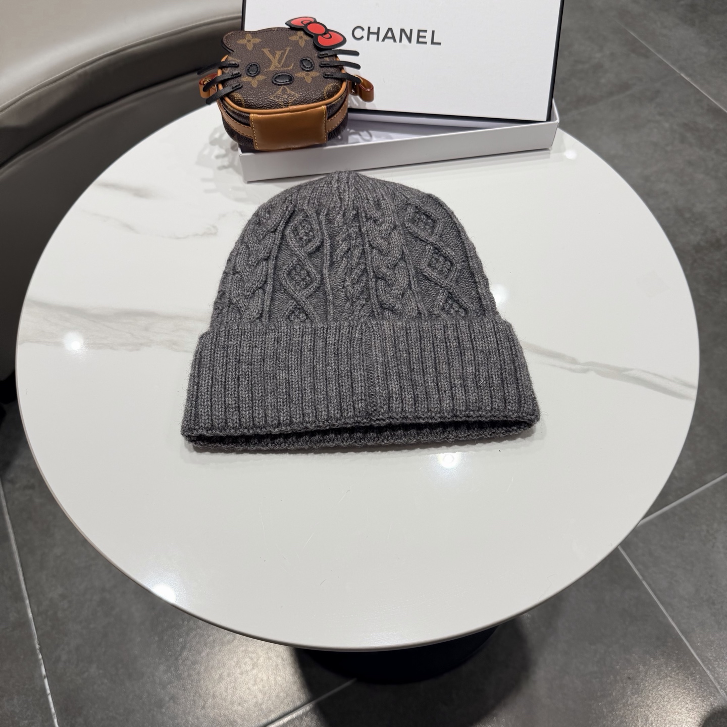 Chanel香奈儿针织毛线帽