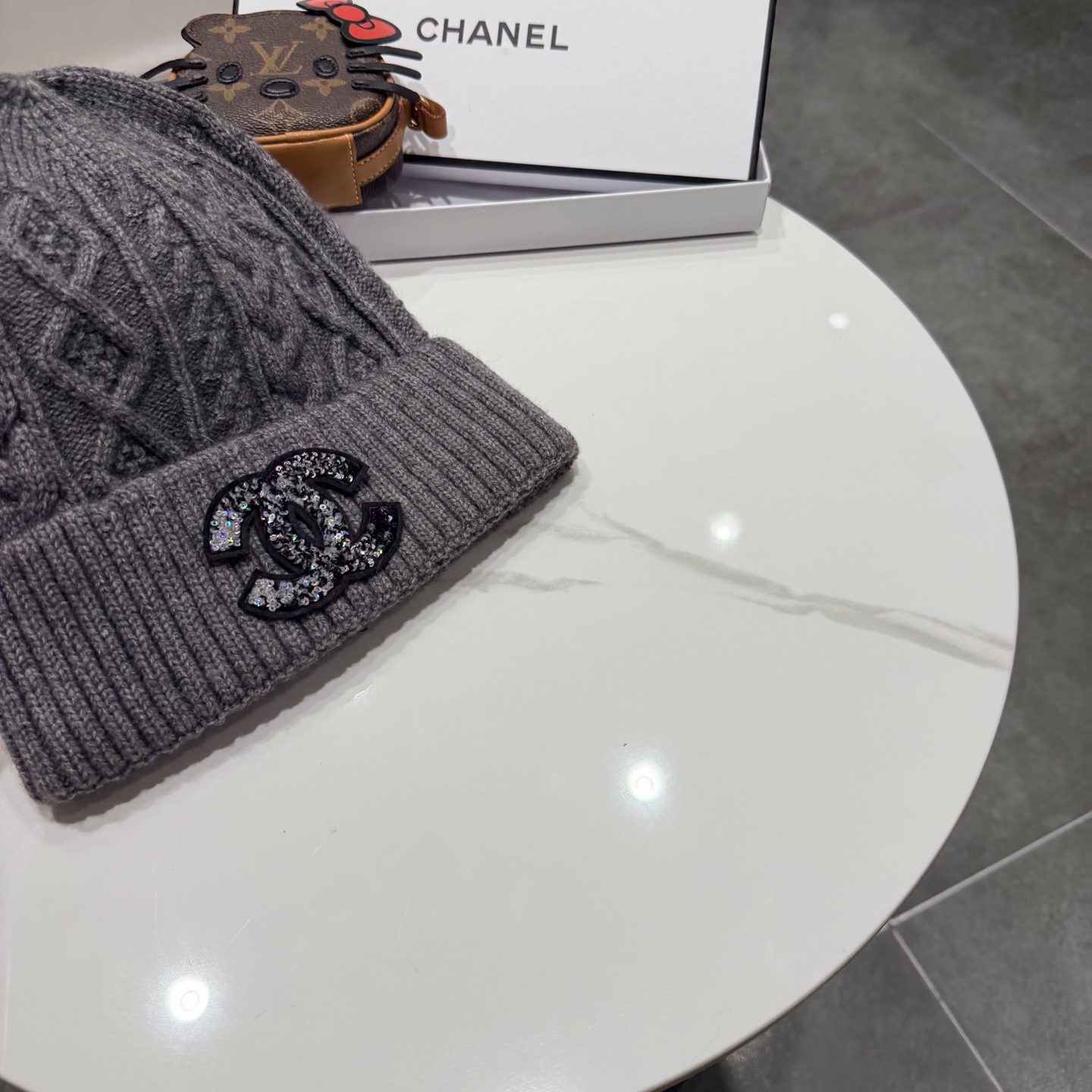 Chanel香奈儿针织毛线帽