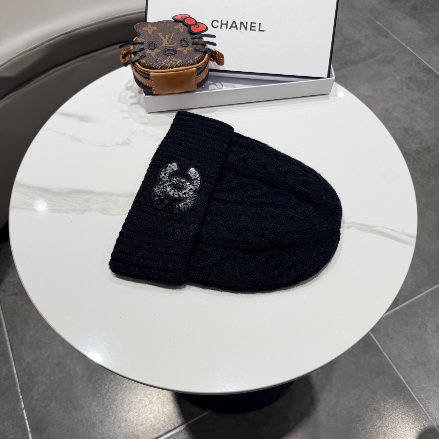 Chanel香奈儿针织毛线帽