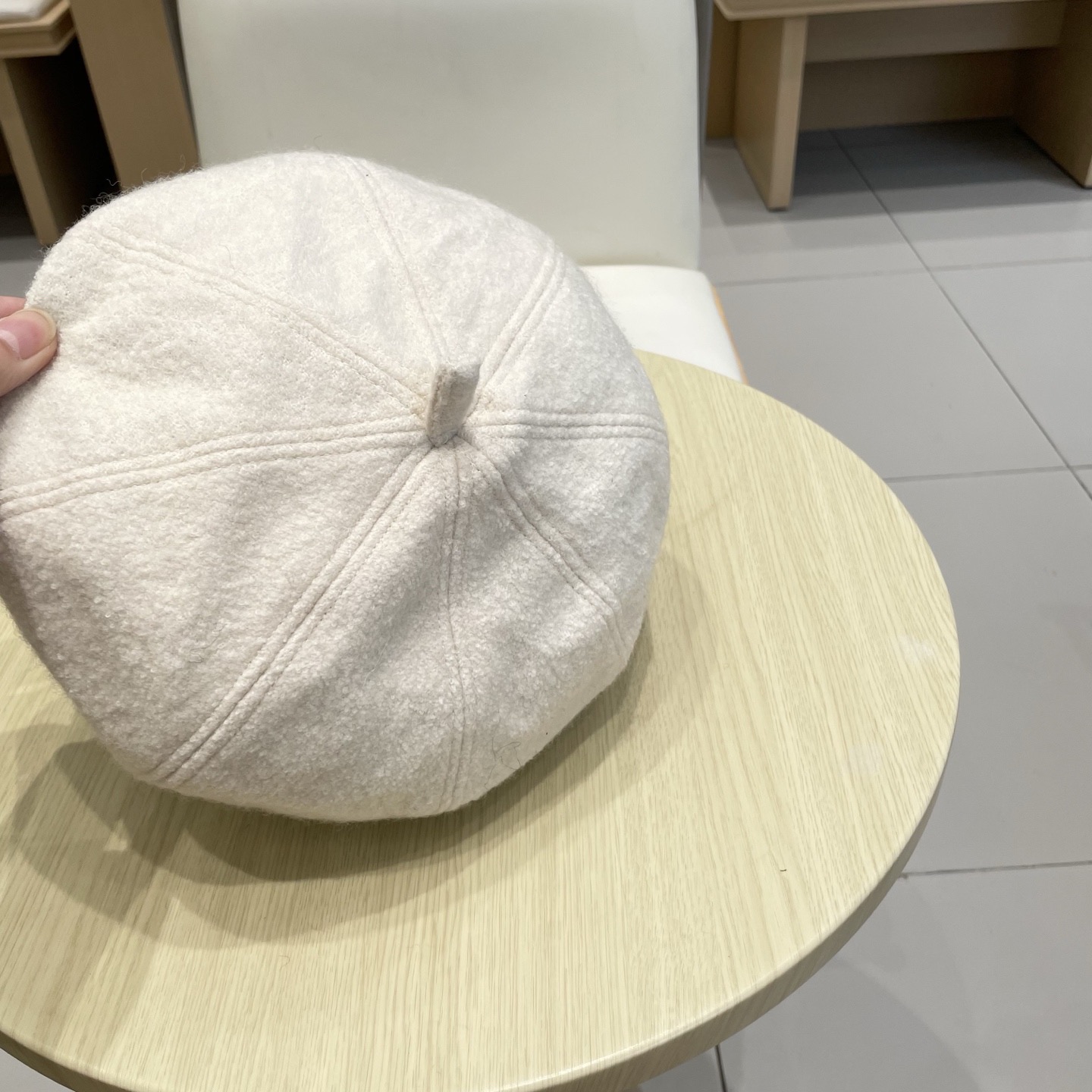 Lv路易威登羊毛贝雷帽 羊毛面料，