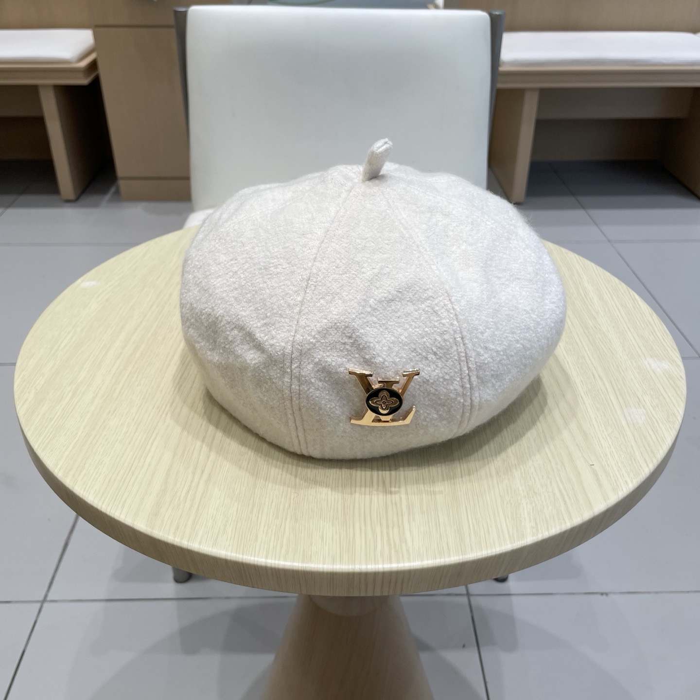Lv路易威登羊毛贝雷帽 羊毛面料，