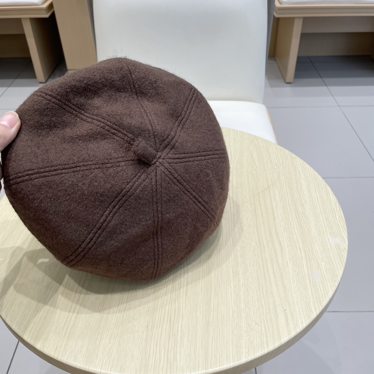 Lv路易威登羊毛贝雷帽 羊毛面料，