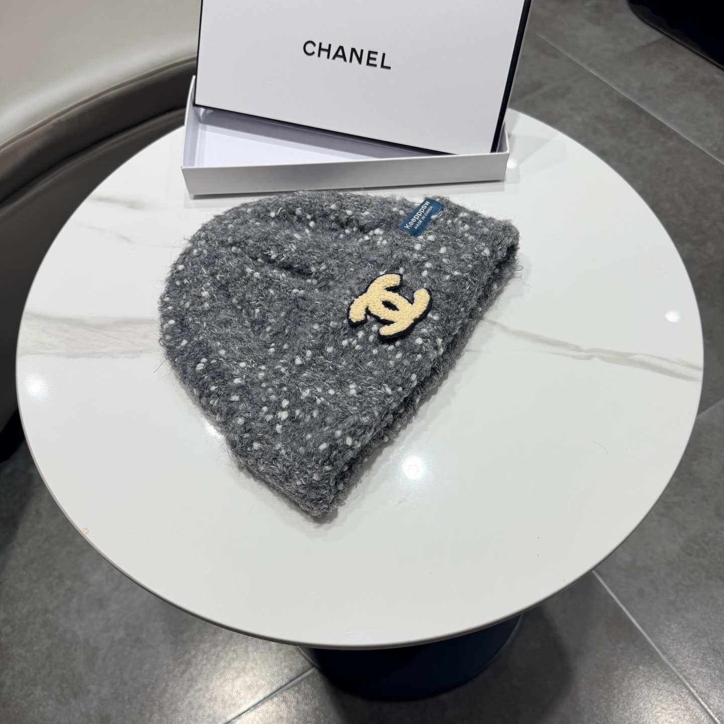 Chanel香奈儿新款羊毛帽 男女通用毛线帽，秋冬冷帽