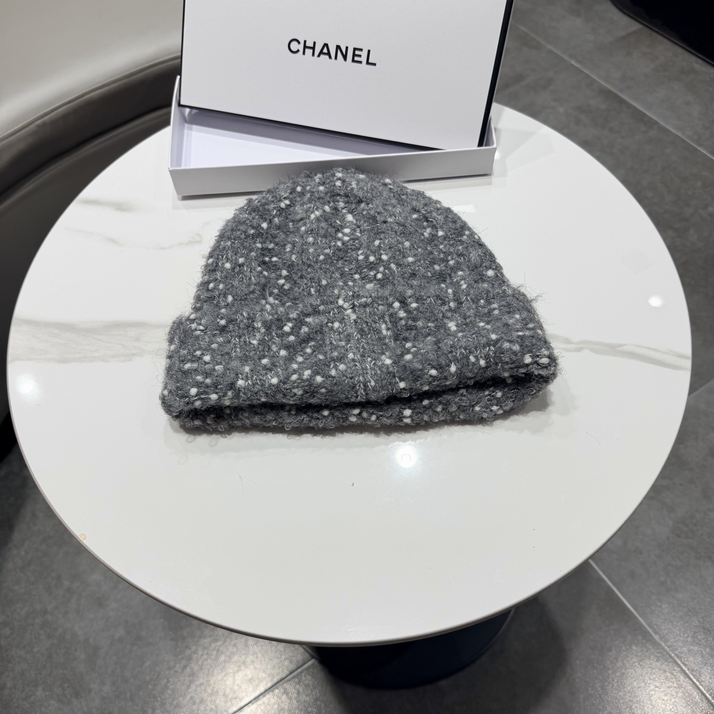 Chanel香奈儿新款羊毛帽 男女通用毛线帽，秋冬冷帽