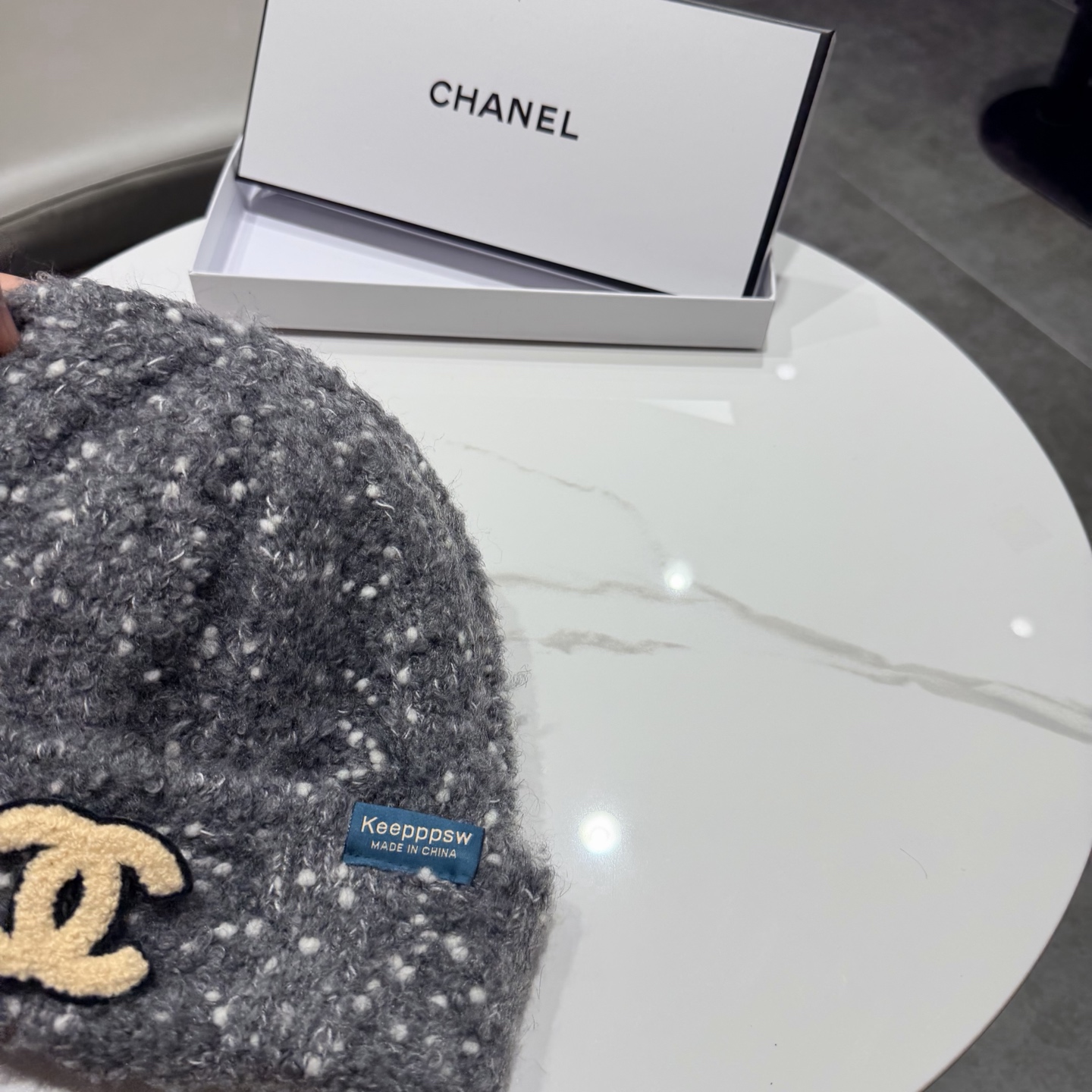 Chanel香奈儿新款羊毛帽 男女通用毛线帽，秋冬冷帽