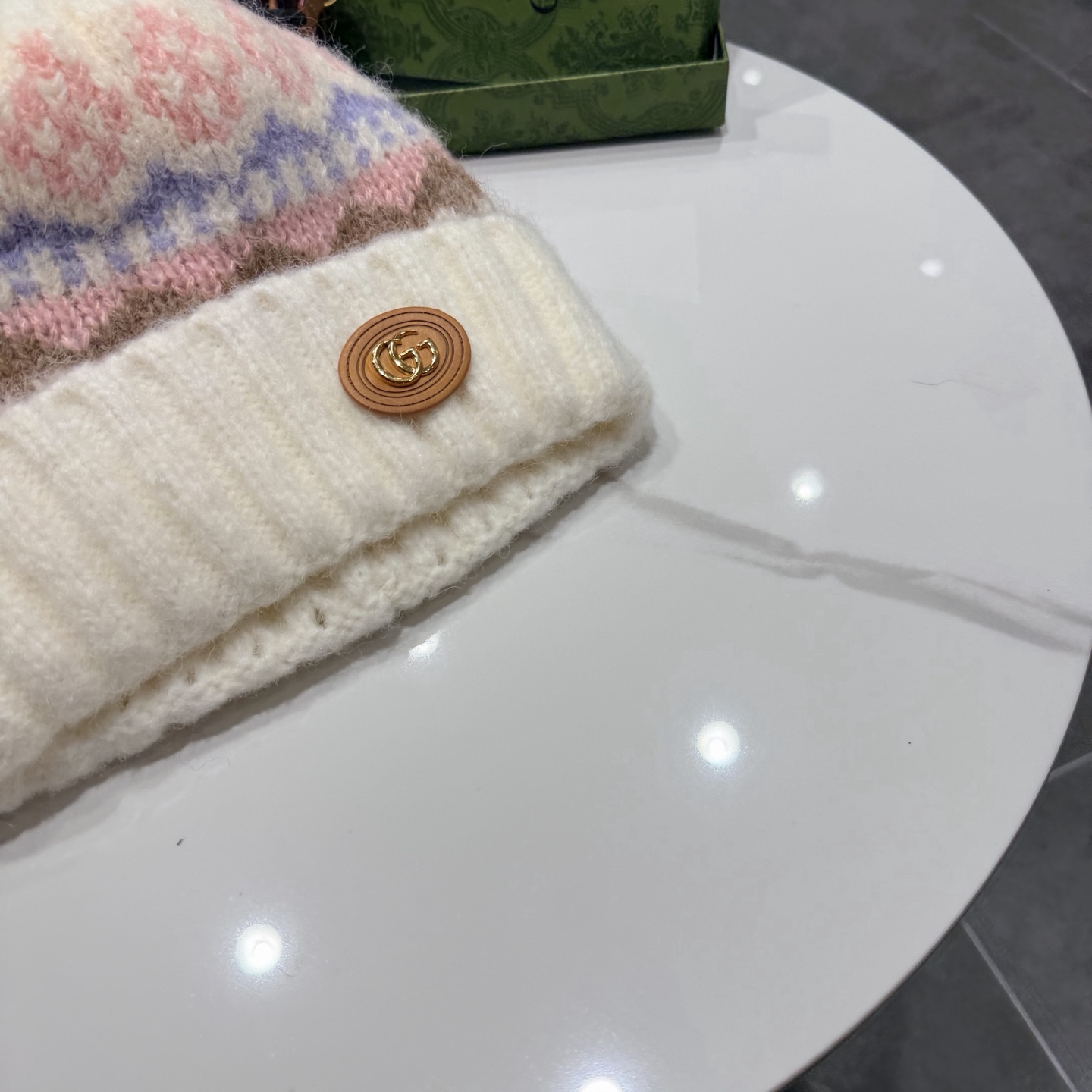 Gucci古奇新款针织毛线帽