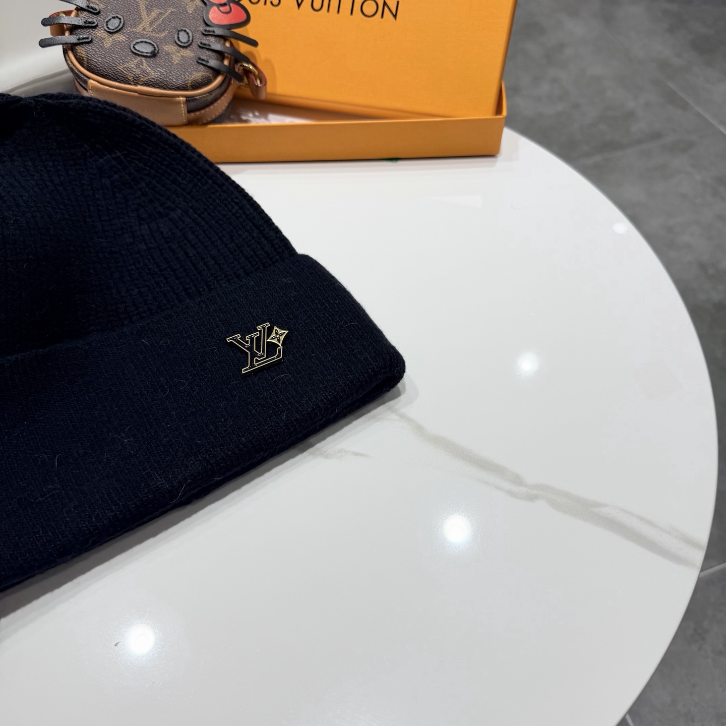 高品质， 路易威登LOUIS VUITTON🎩官方热卖爆款，羊毛兔毛针织毛线帽，时尚好品质高端大气，超柔软！超火爆💖质感