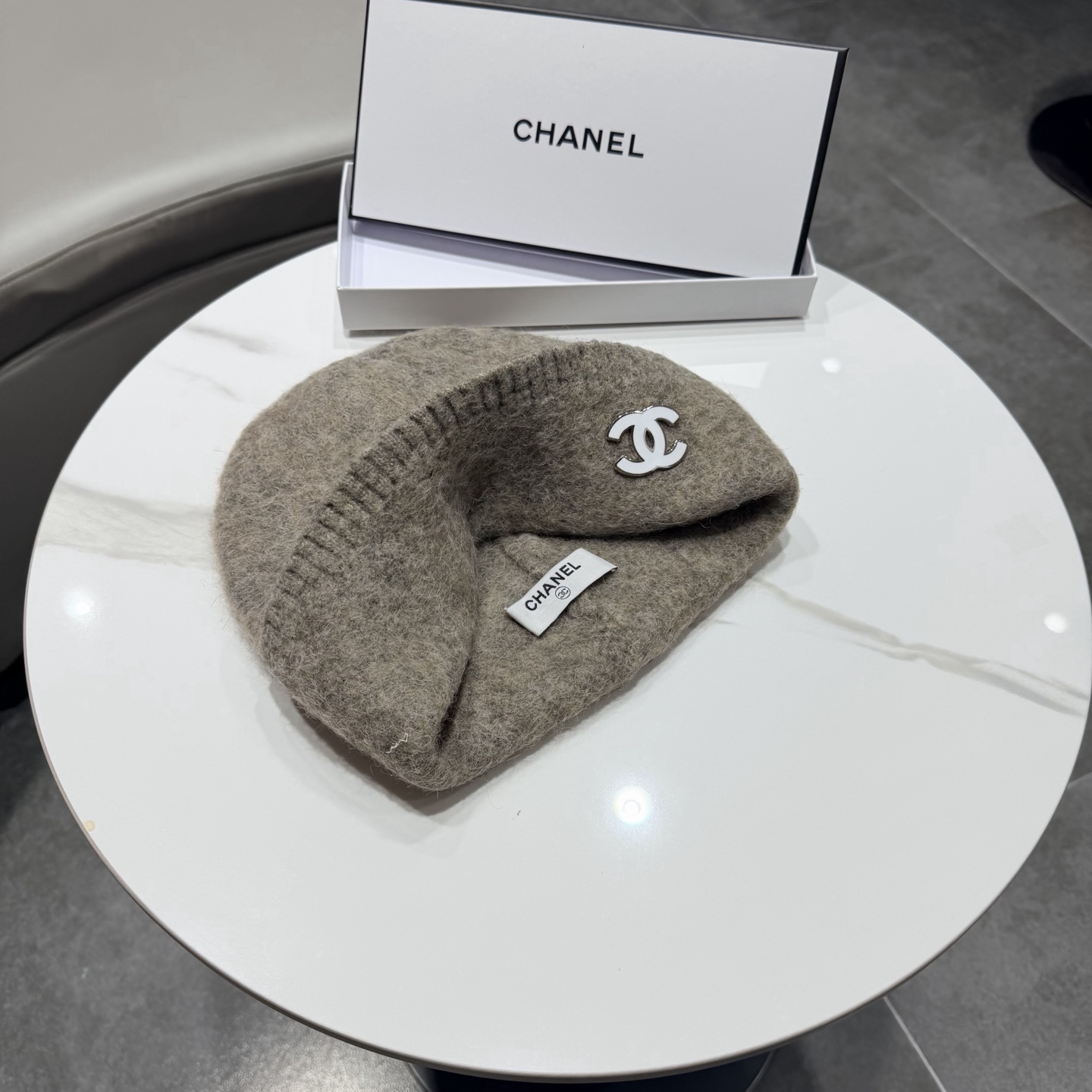 Chanel香奈儿新款毛线帽，加厚面料